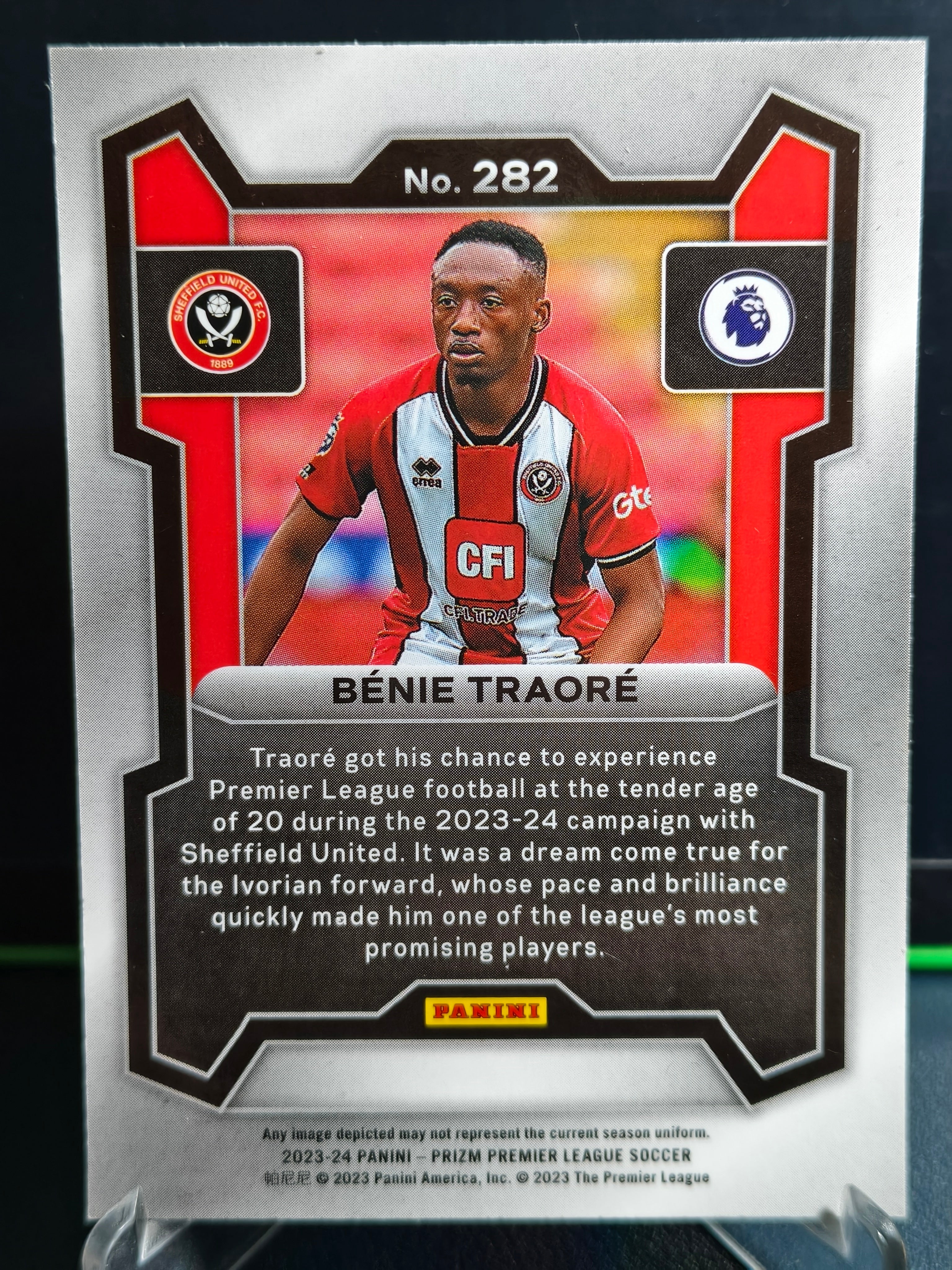 Benie Traore - Base Card - Panini Prizm PL 23-24