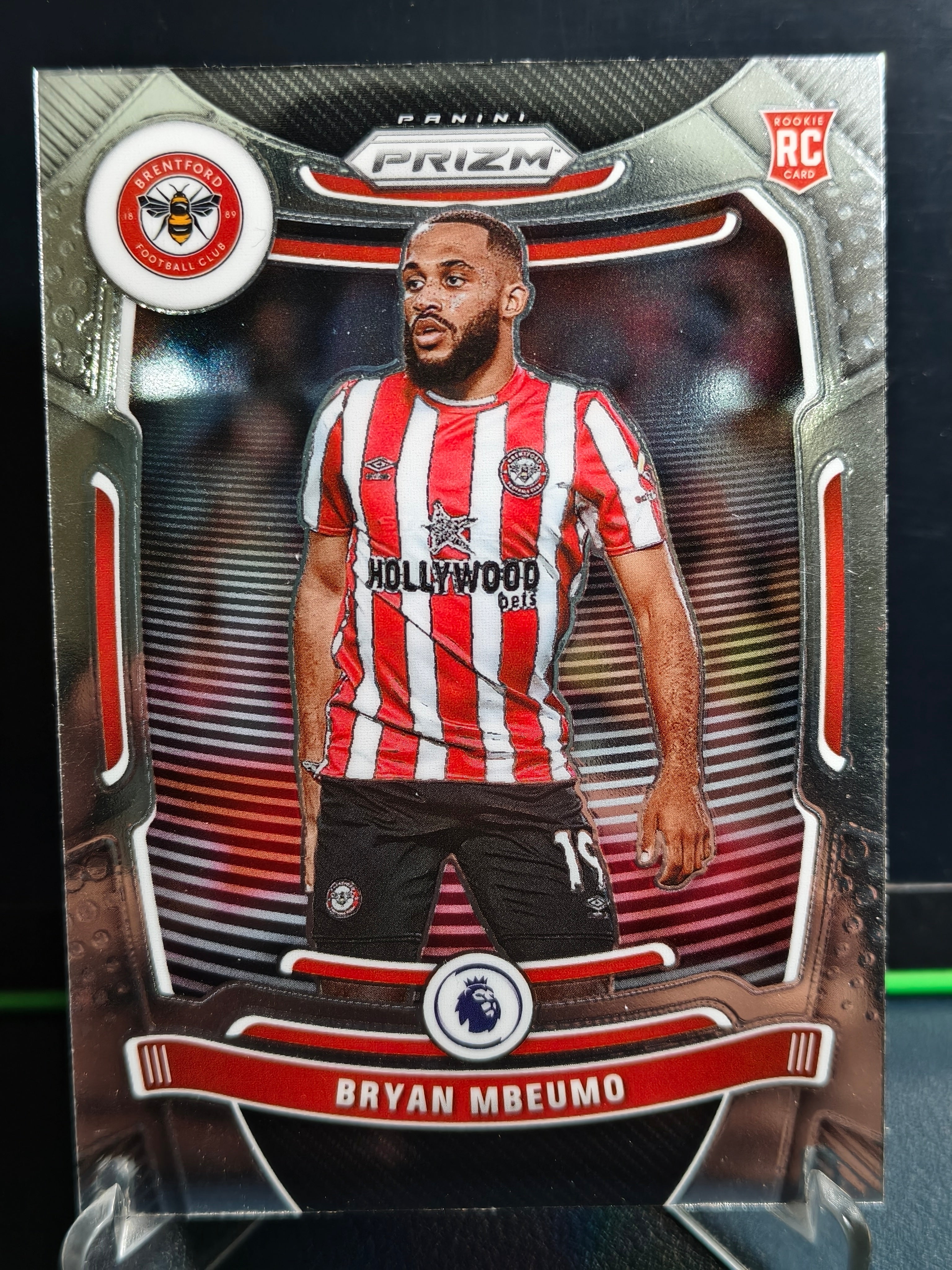 Bryan Mbeumo - Base Card - Panini Prizm PL 21-22