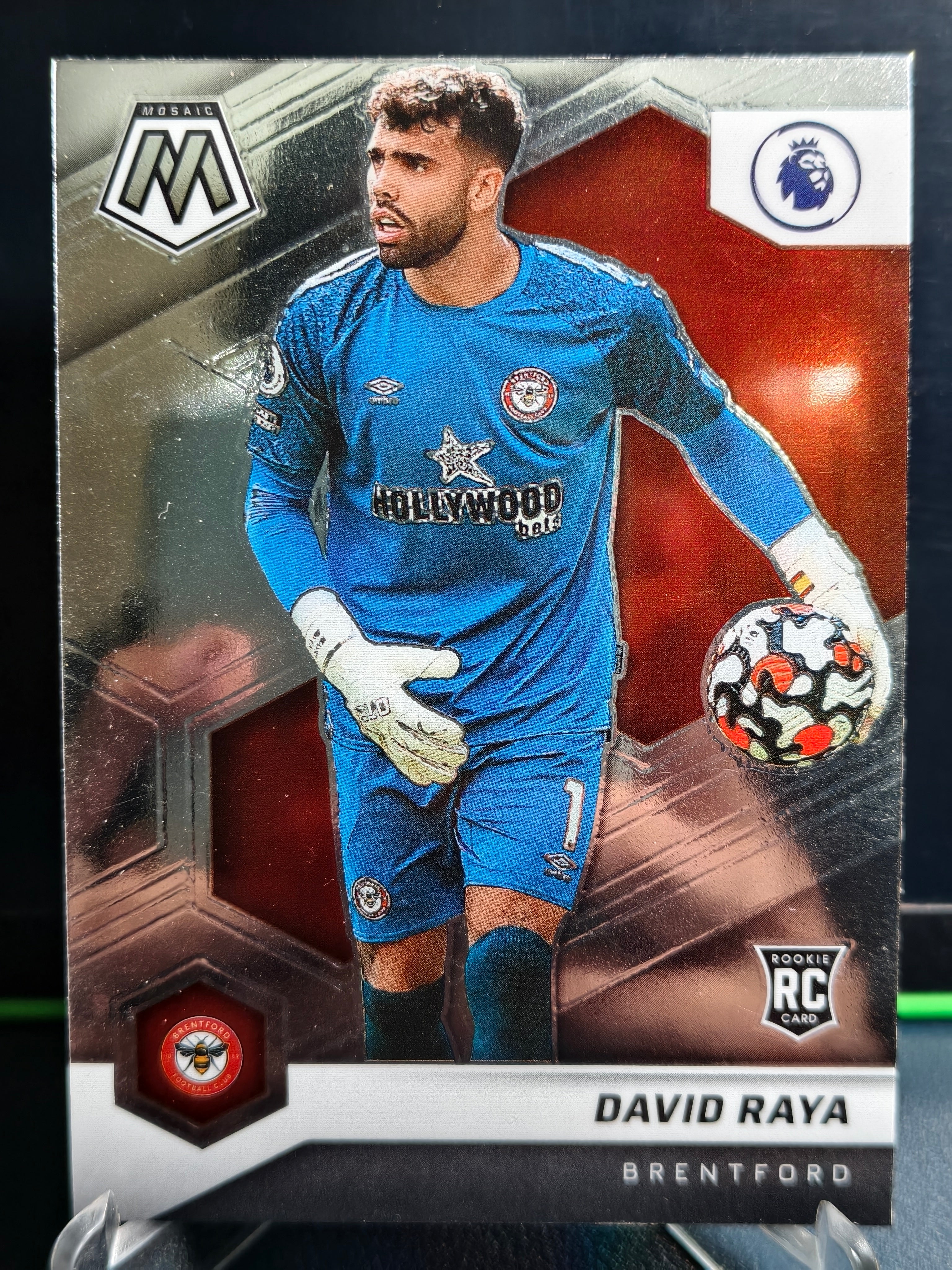 David Raya - Base Card - Panini Mosaic PL 21-22