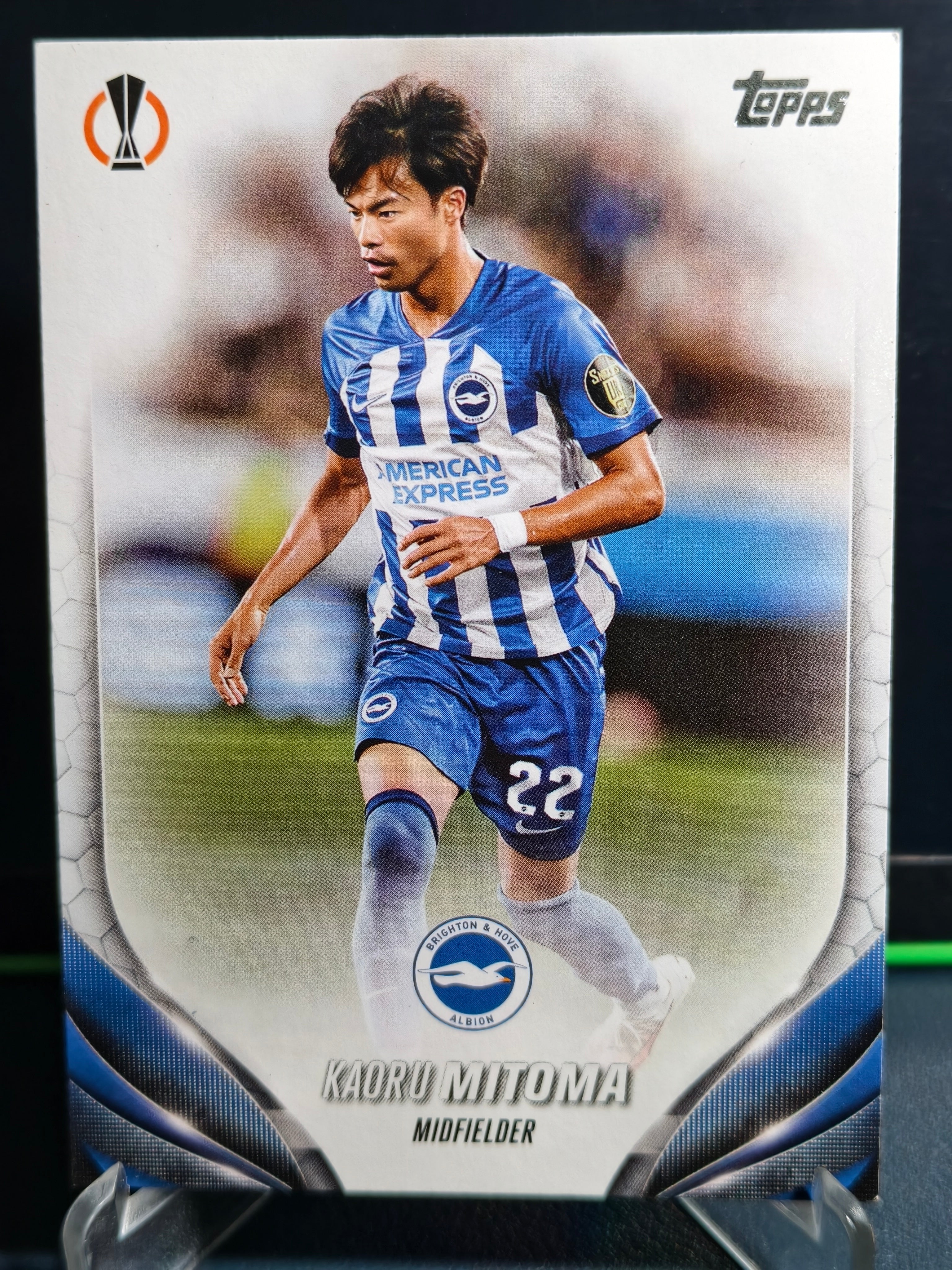 Kaoru Mitoma - Base Card - Topps UCC 23-24