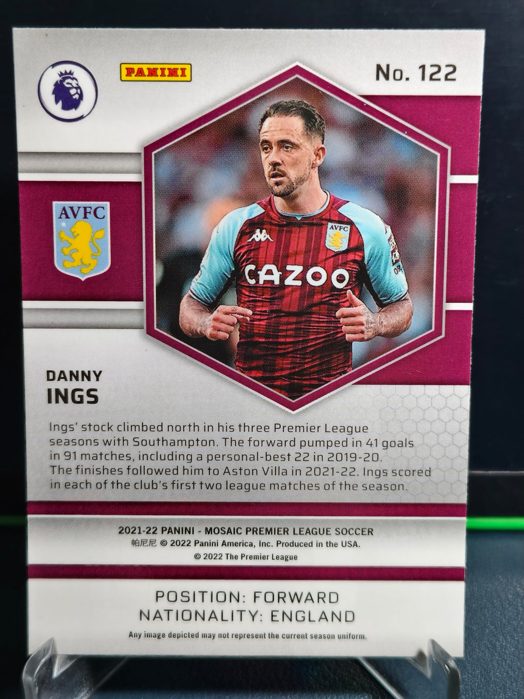 Danny Ings - Base Card - Panini Mosaic PL 21-22