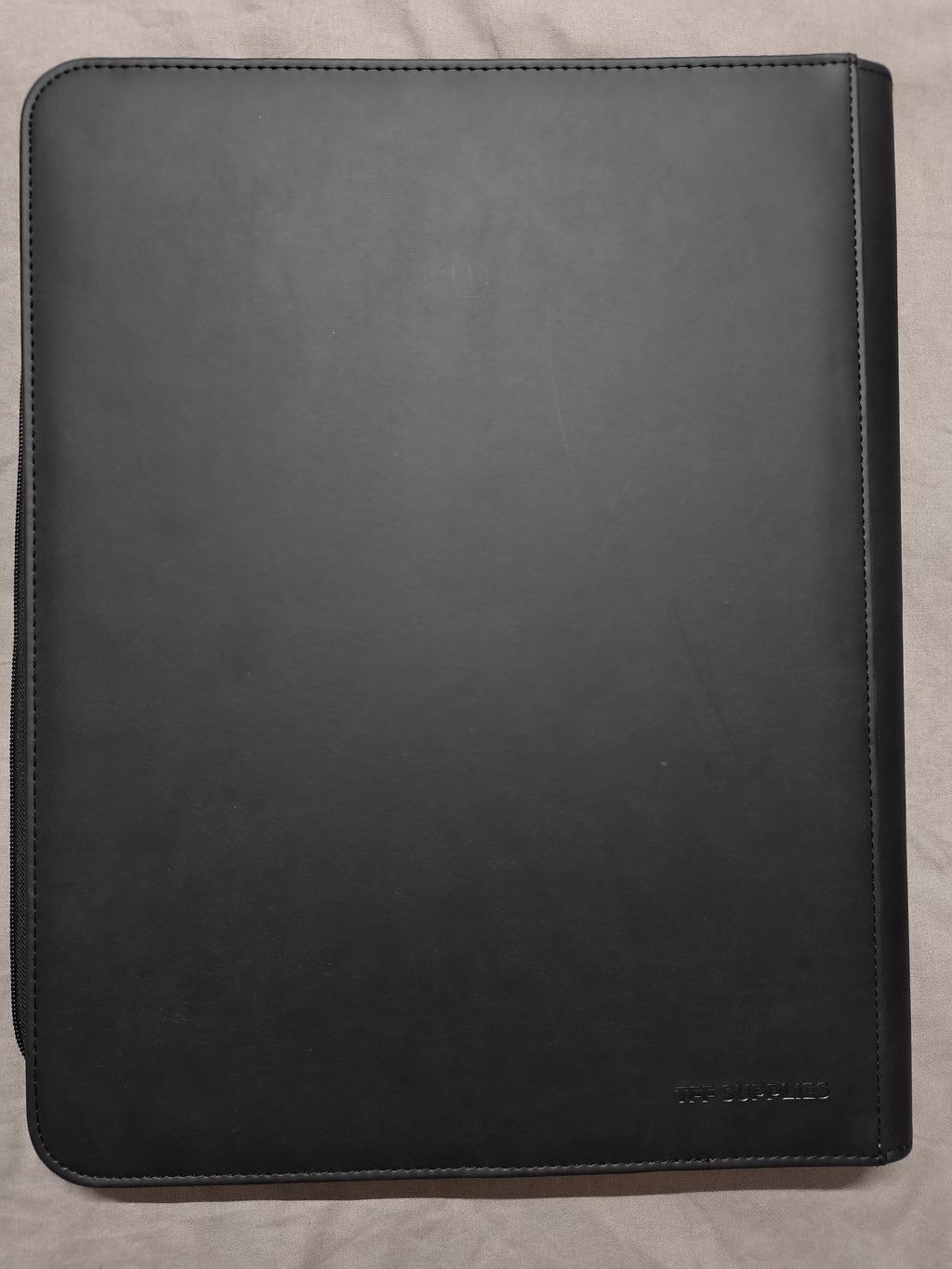 3x3 Zip Toploader Binder (12-Pocket Pages)