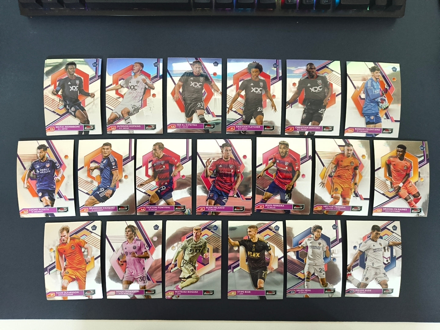 (Pick your Player #2) - Base Card - Topps Finest MLS 23