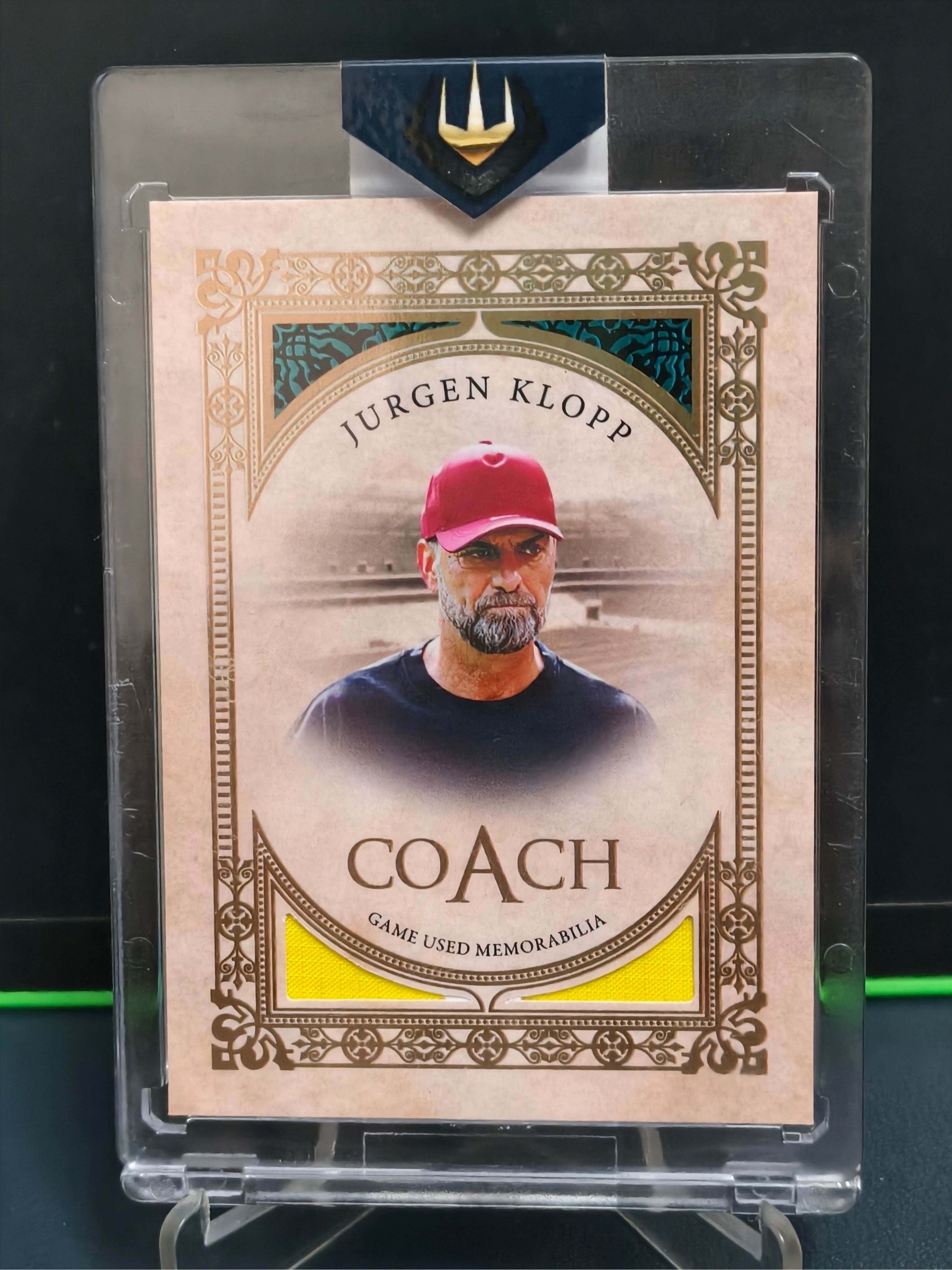 Jurgen Klopp - 6/20 Memorabilia Card - Futera Unique 2024