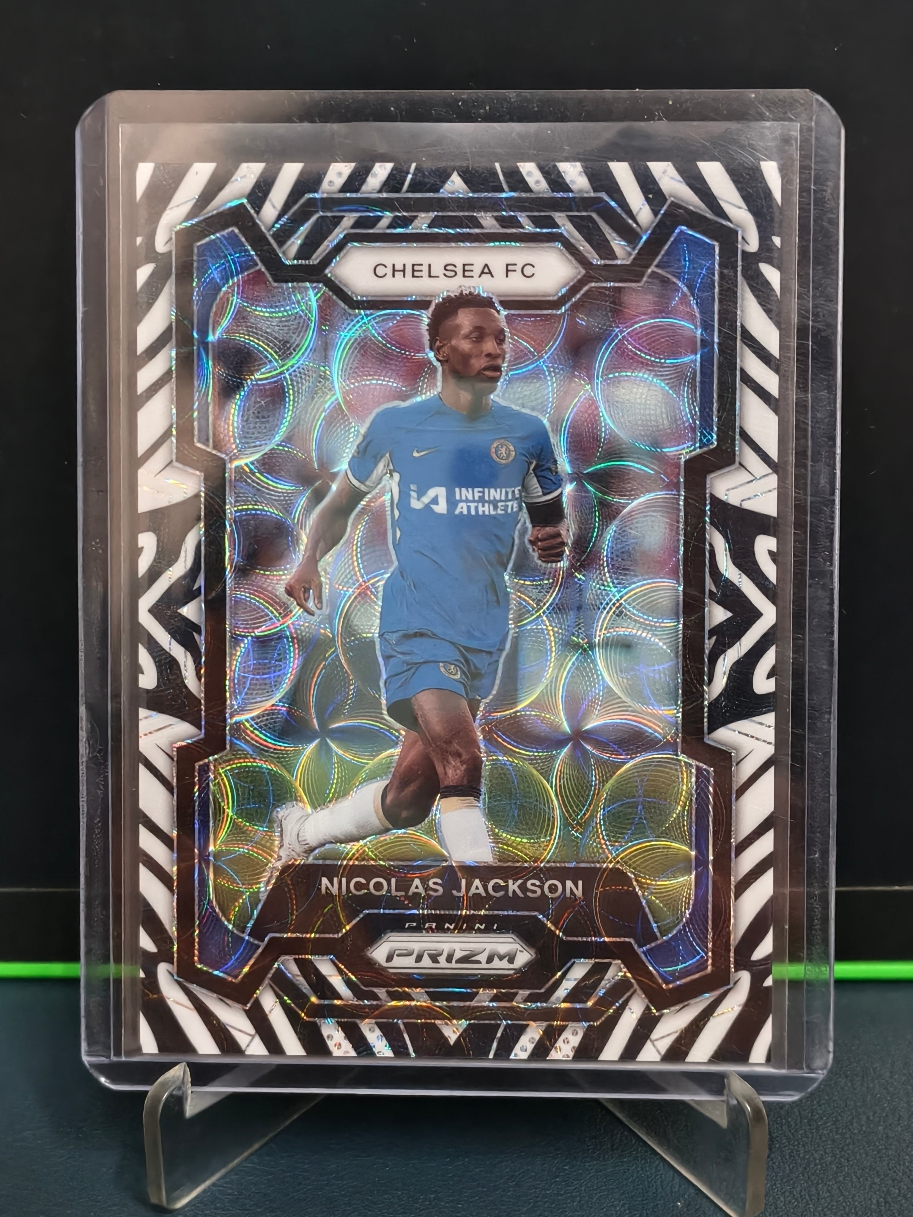 Nicolas Jackson - 4/15 Card - Panini Prizm PL 23-24