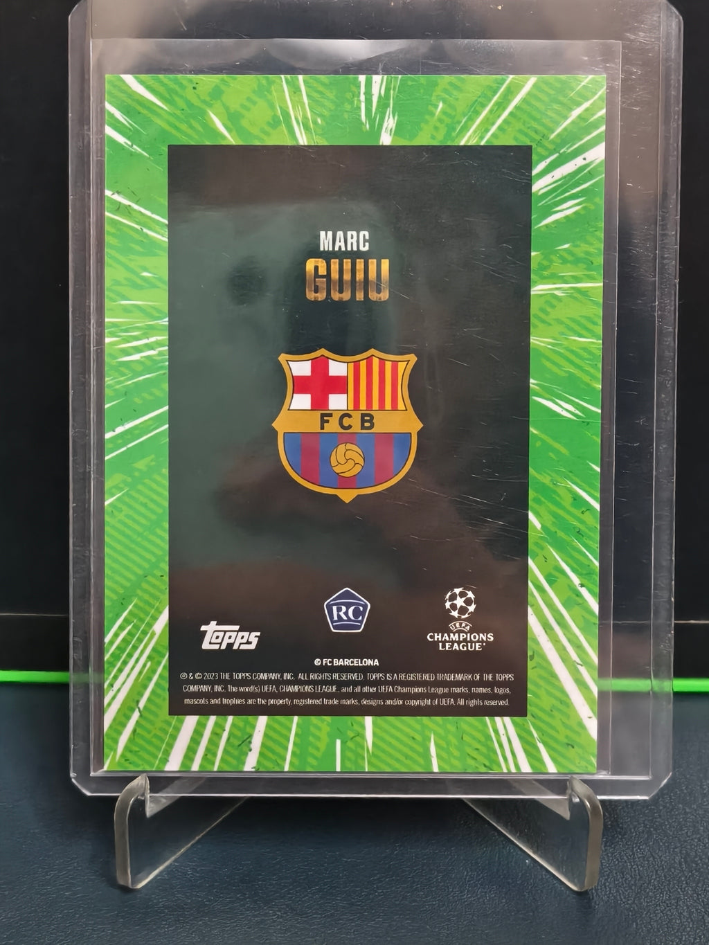 Marc Guiu - 65/75 Future Stars Card - Topps UCC Gold 23-24
