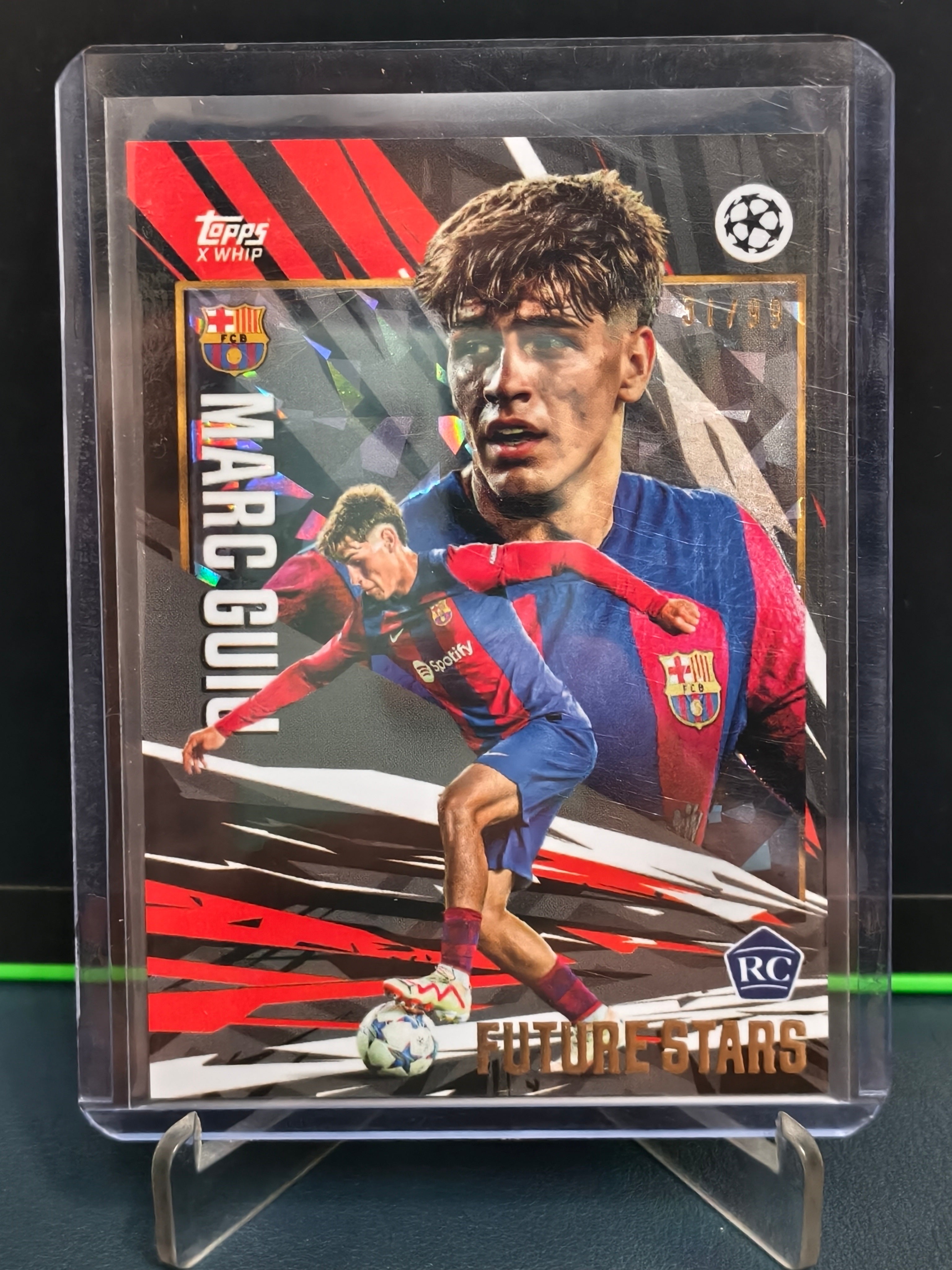 Marc Guiu - 31/99 Future Stars Card - Topps UCC Gold 23-24