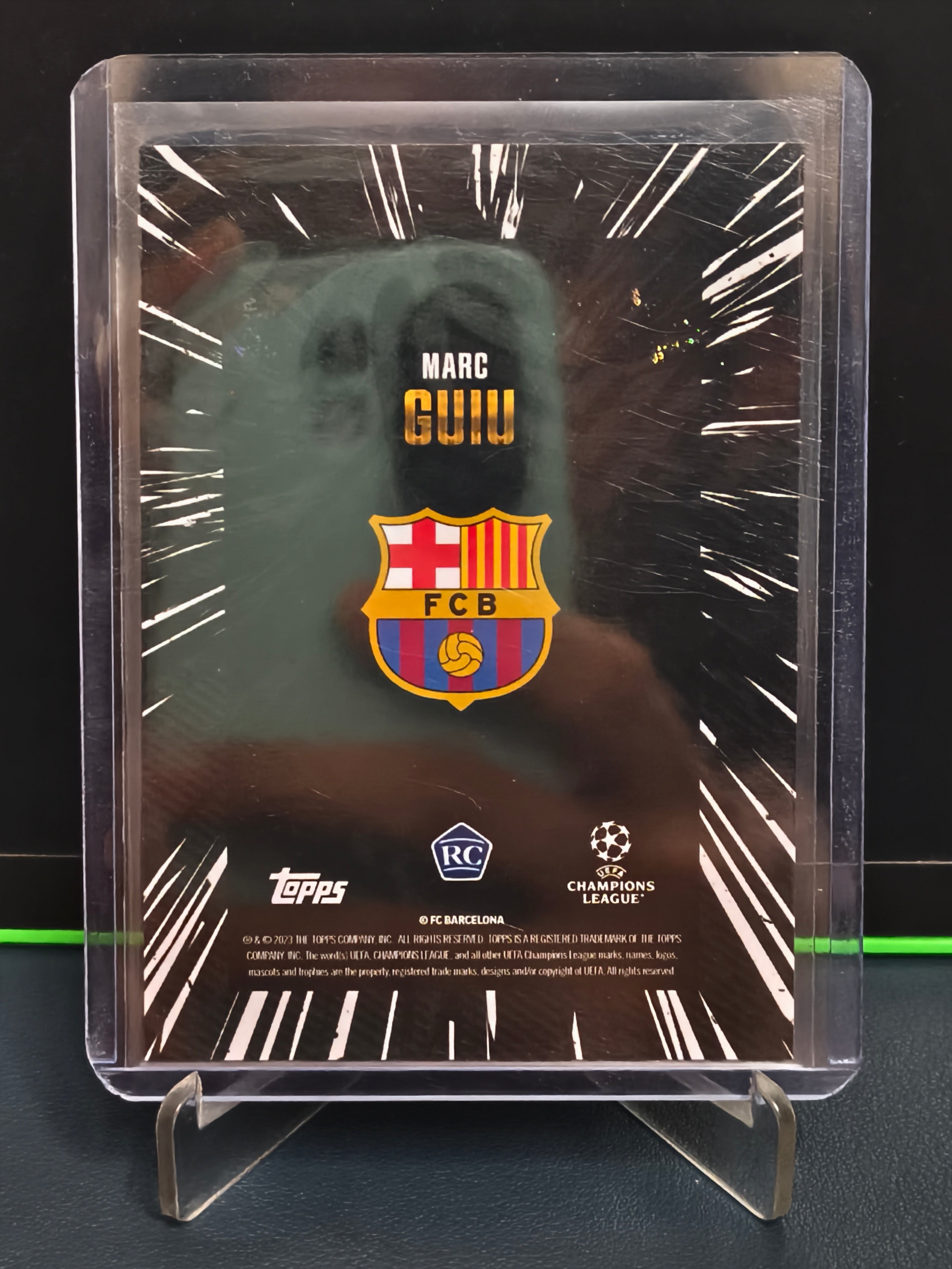 Marc Guiu - 31/99 Future Stars Card - Topps UCC Gold 23-24