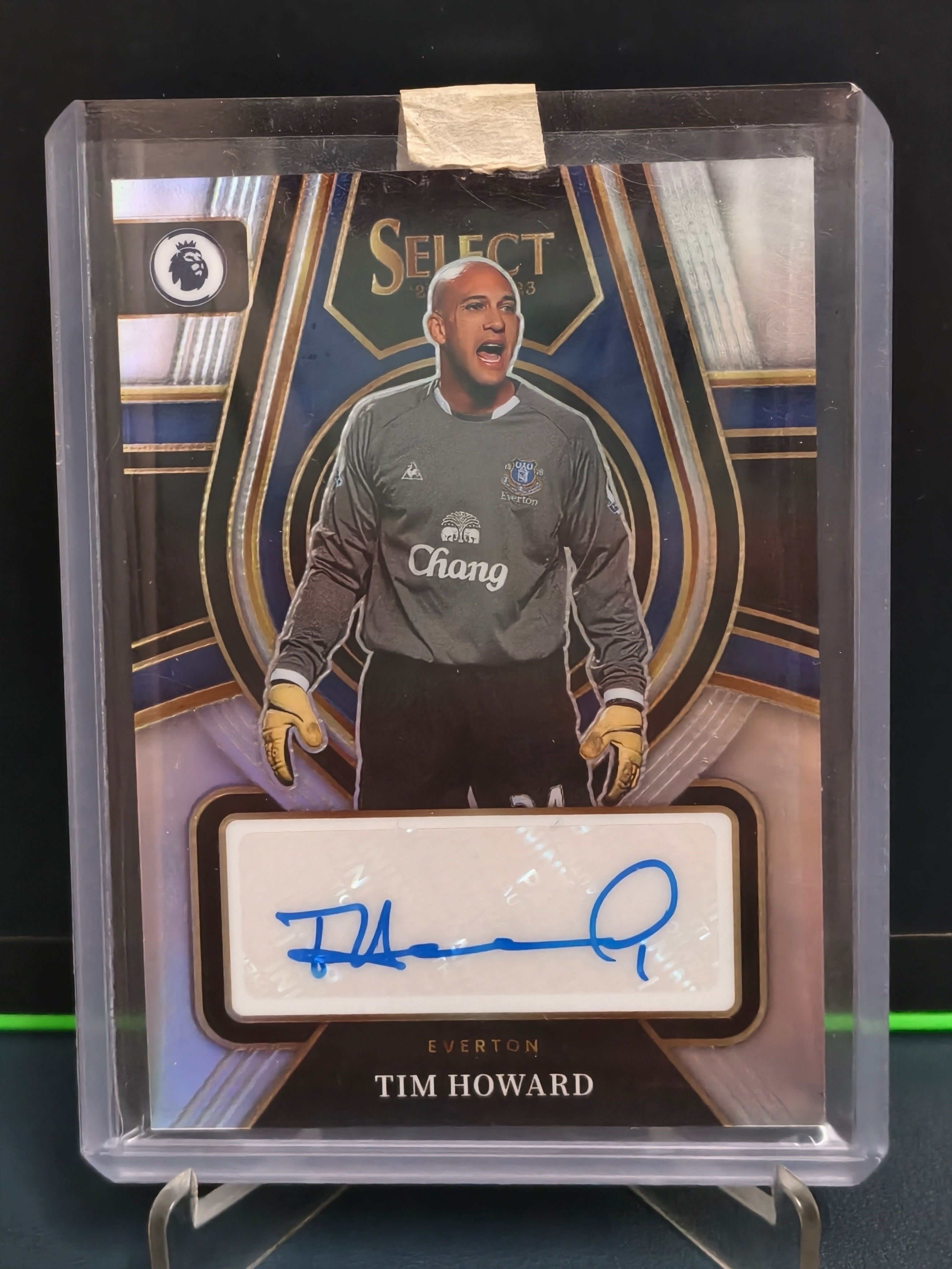 Tim Howard - Auto Card - Panini - Select PL 22-23