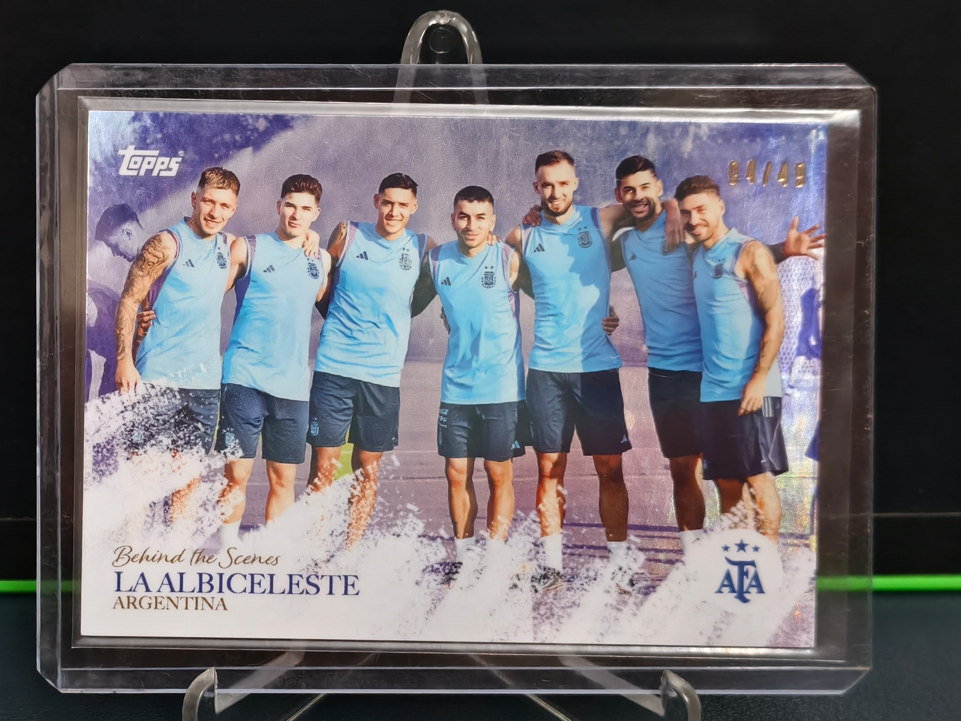 Argentina - 4/49 Card - Topps Argentina World Champions 2023
