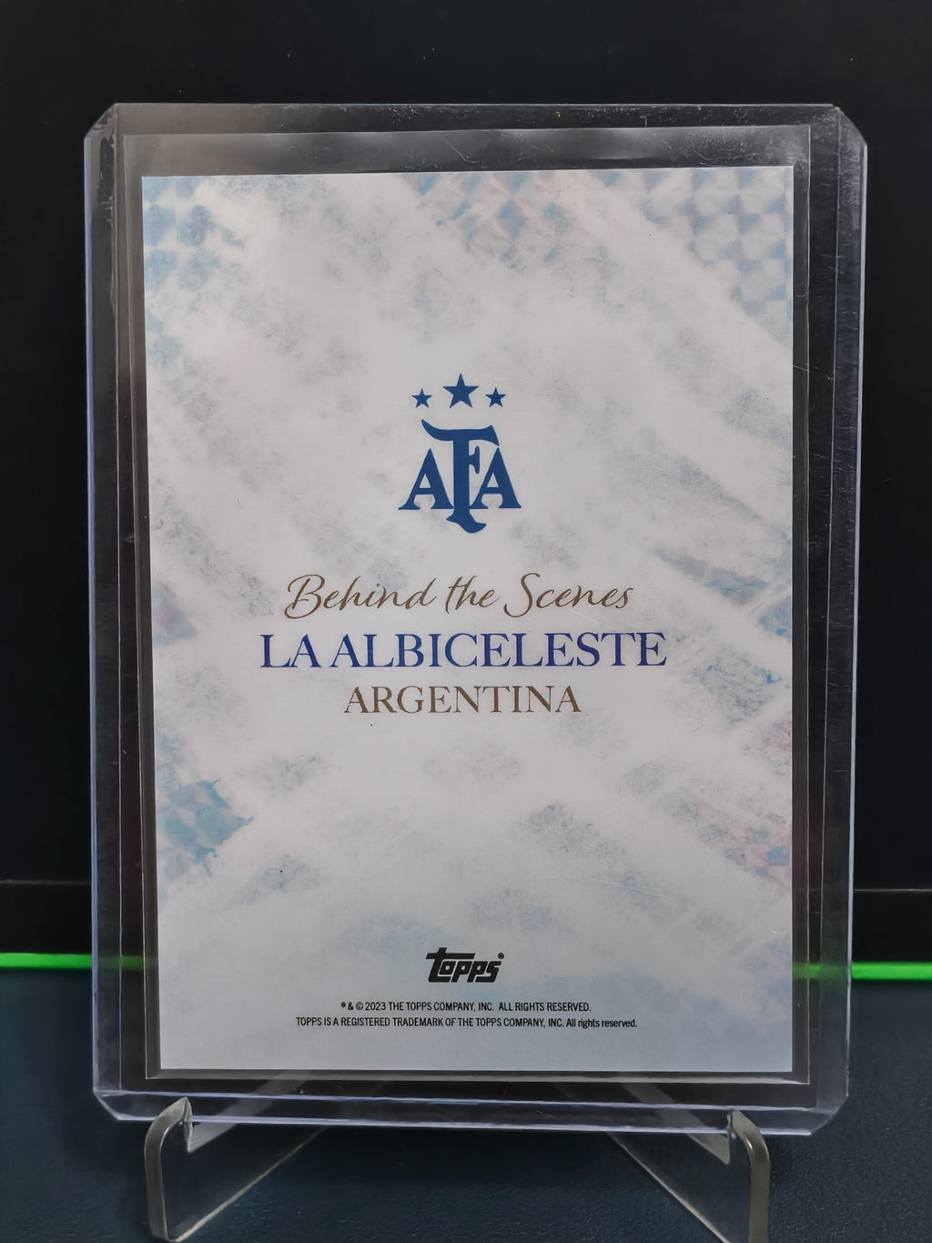 Argentina - 4/49 Card - Topps Argentina World Champions 2023