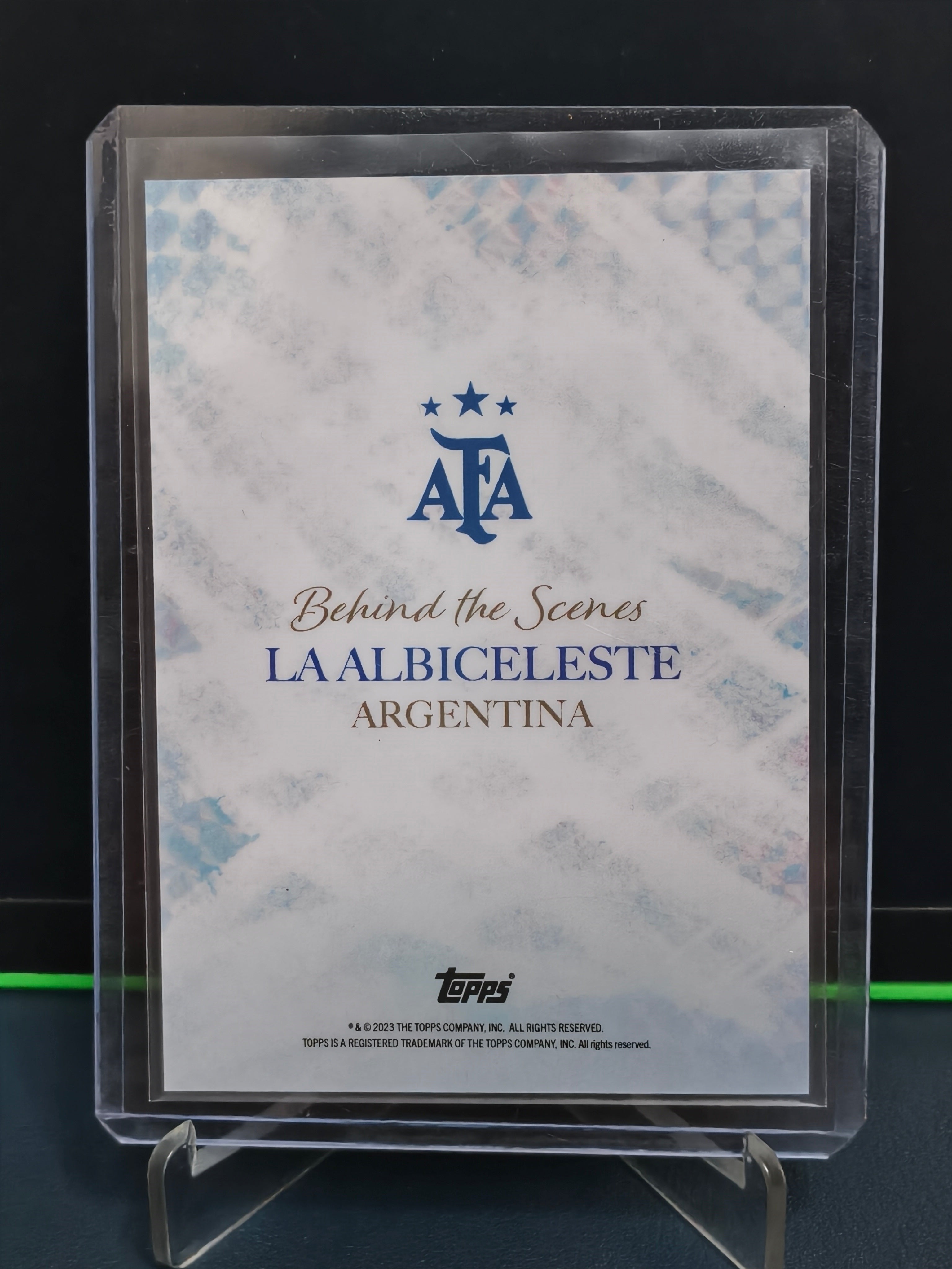 Argentina - 4/49 Card - Topps Argentina World Champions 2023