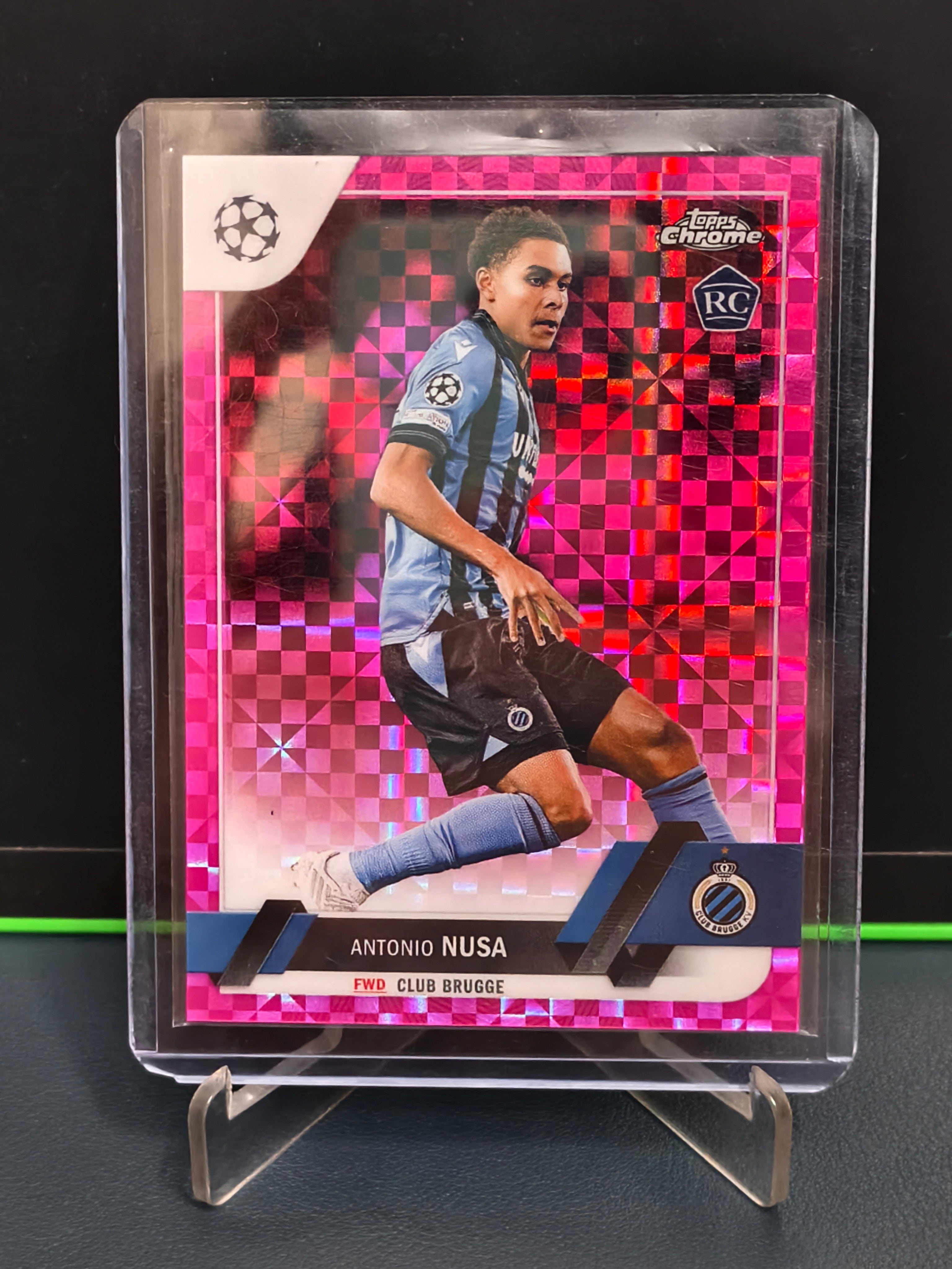 Antonio Nusa - 19/250 Card - Topps Chrome UCC 22-23