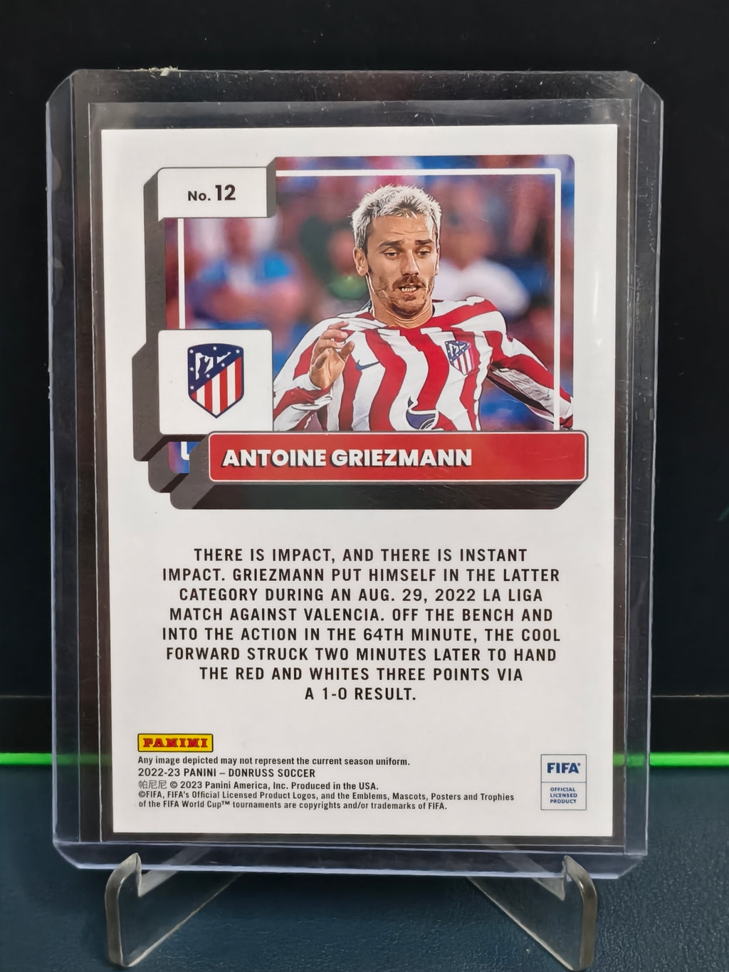 Antoine Griezmann - 22/99 Card - Panini Donruss Soccer 22-23