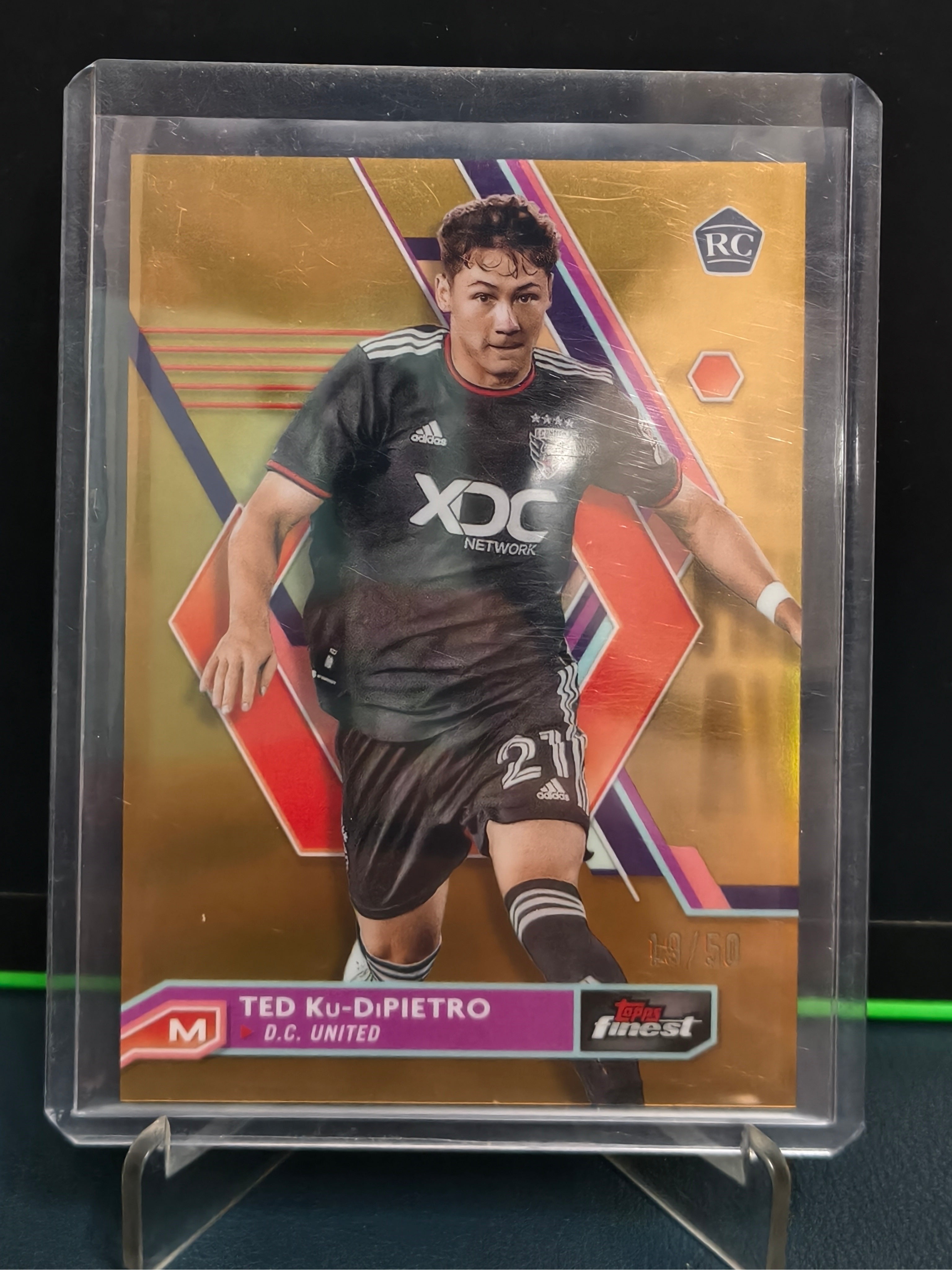 Ted Ku-DiPietro - 19/50 Card - Topps Finest MLS 23