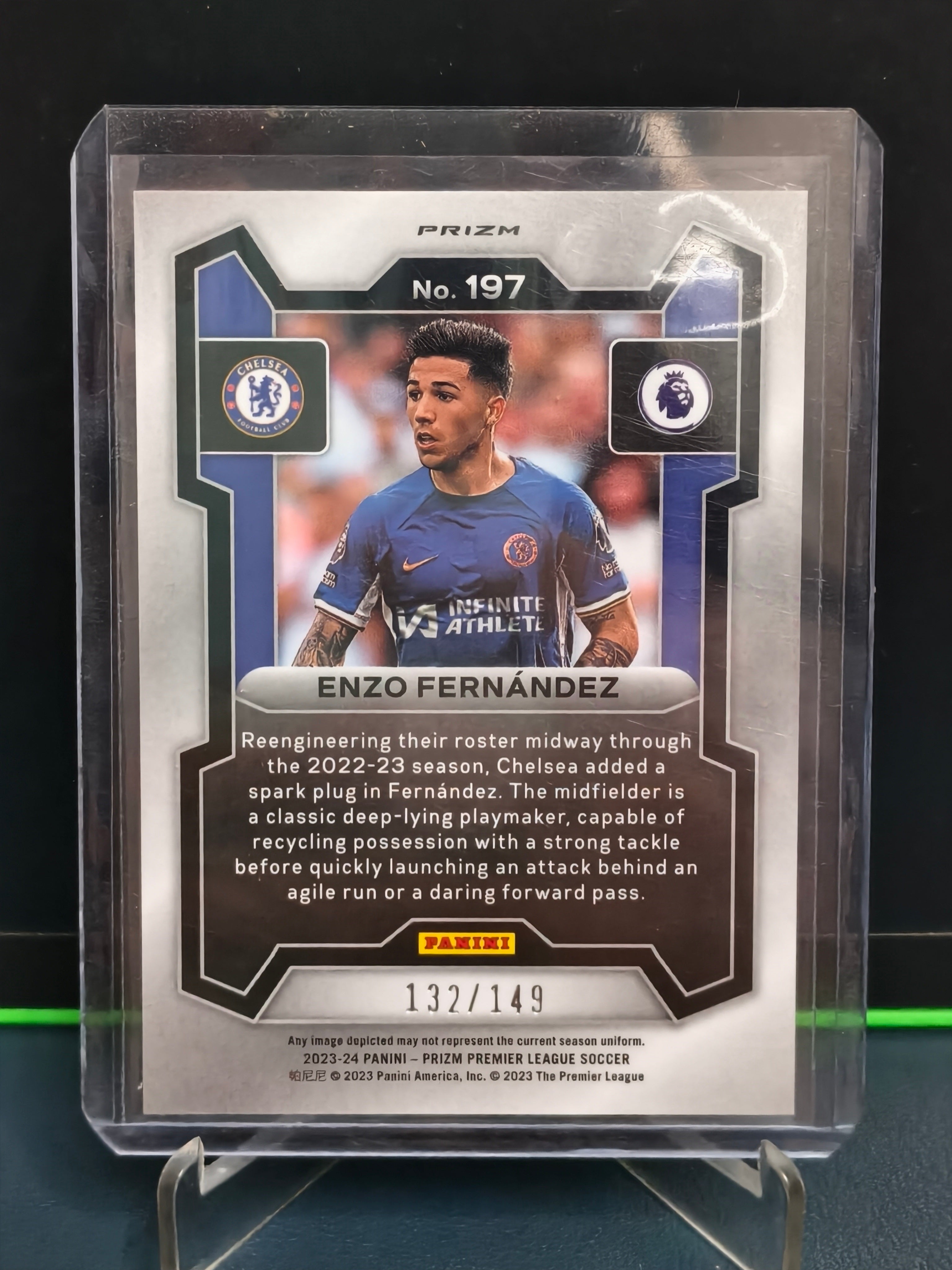 Enzo Fernandez - 132/149 Panini Prizm PL 23-24