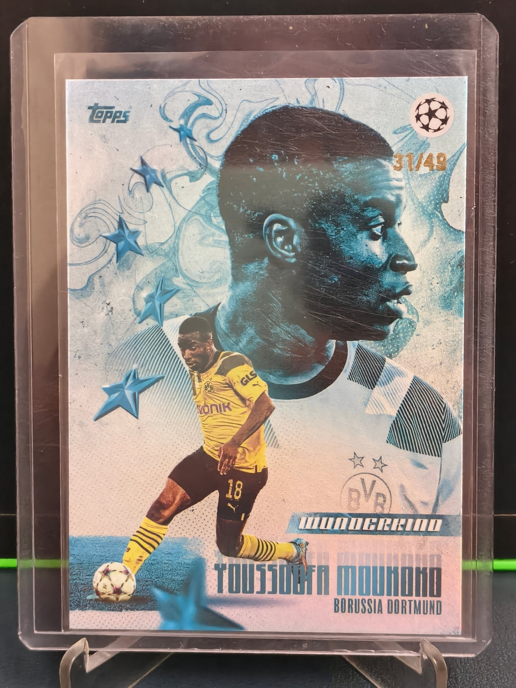 Youssoufa Moukoko - 31/49 Card - Topps Musiala Curated Set 22-23