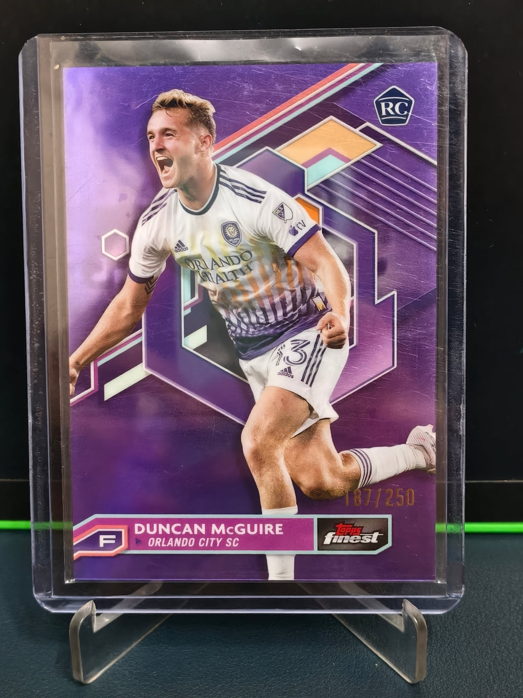 Duncan McGuire - 187/250 Card - Topps Finest MLS 23
