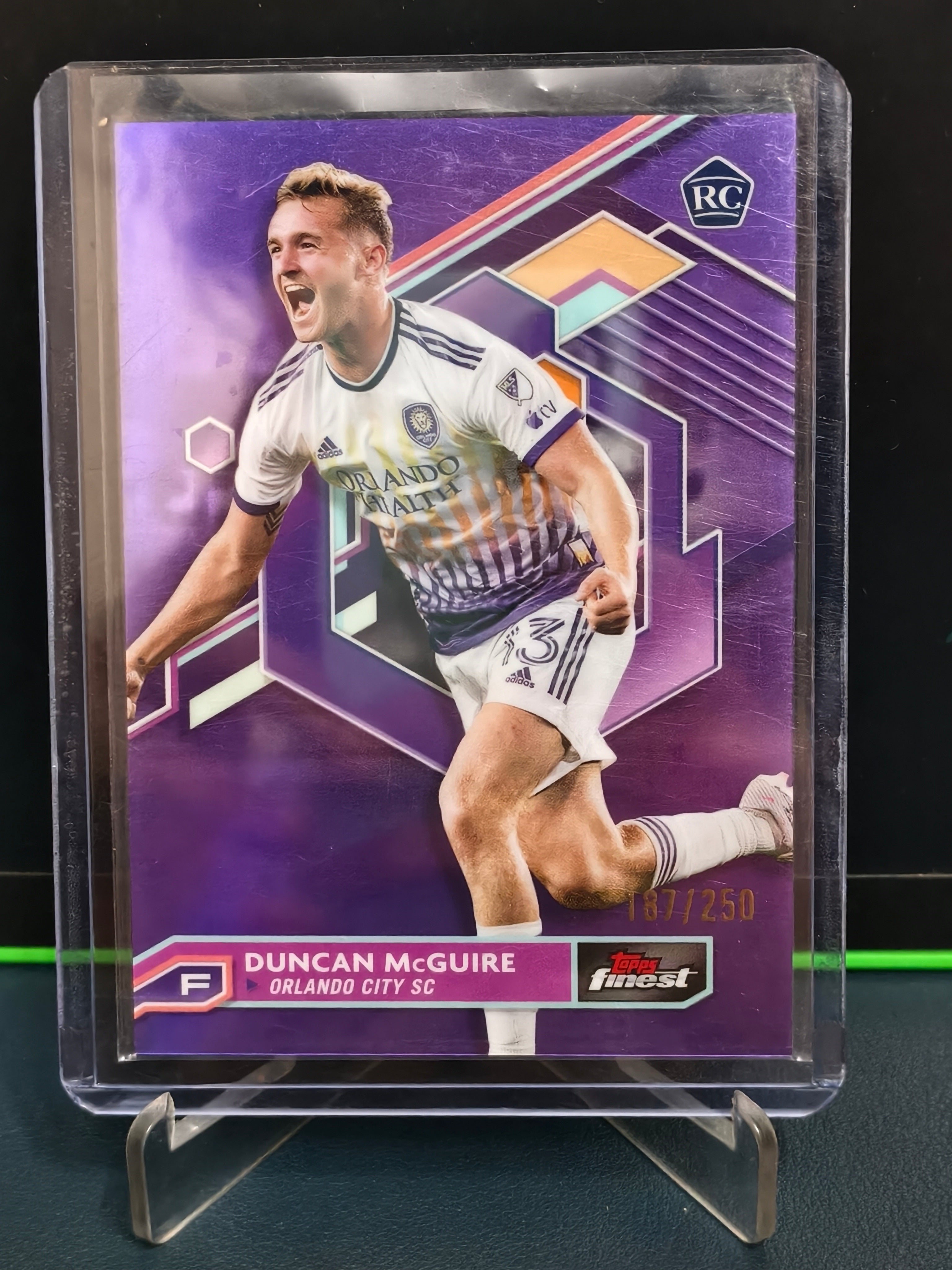 Duncan McGuire - 187/250 Card - Topps Finest MLS 23