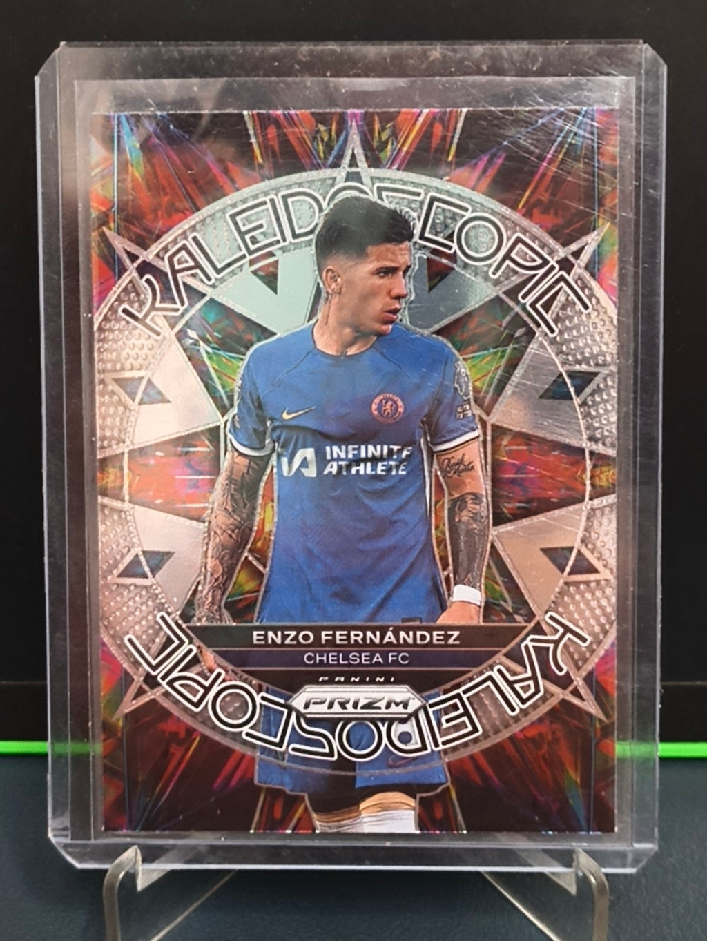 Enzo Fernandez - Kaleidoscope Card - Panini Prizm PL 23-24