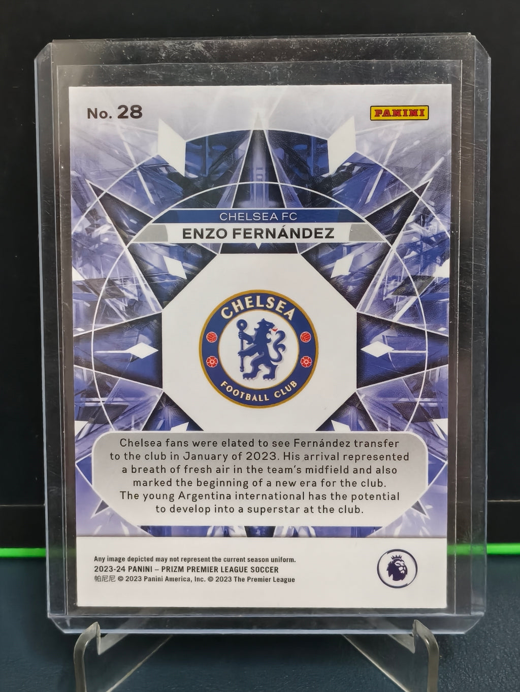 Enzo Fernandez - Kaleidoscope Card - Panini Prizm PL 23-24