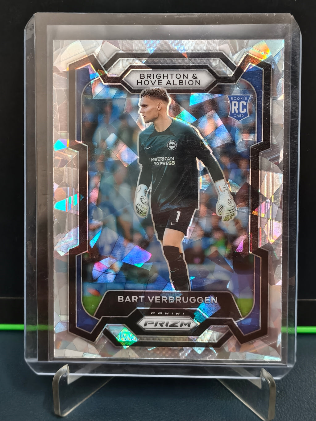 Bart Verbruggen - Cracked Ice Card - Panini Prizm PL 23-24