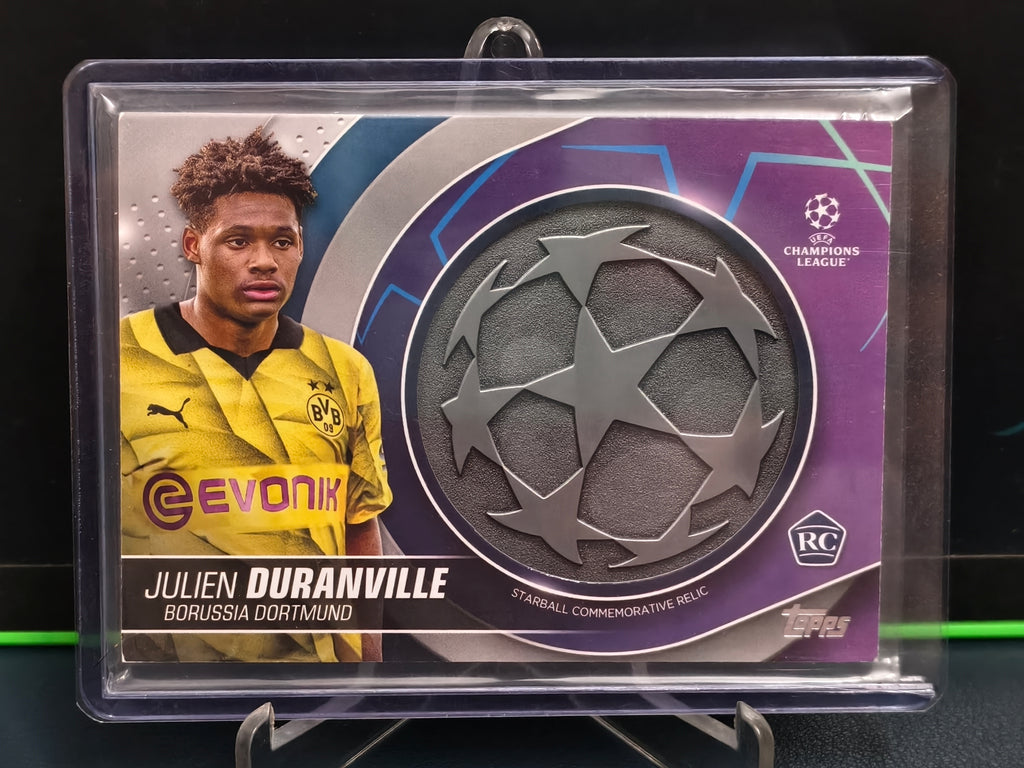 Julien Duranville - Starball Relic Card - Topps UCC 23/24