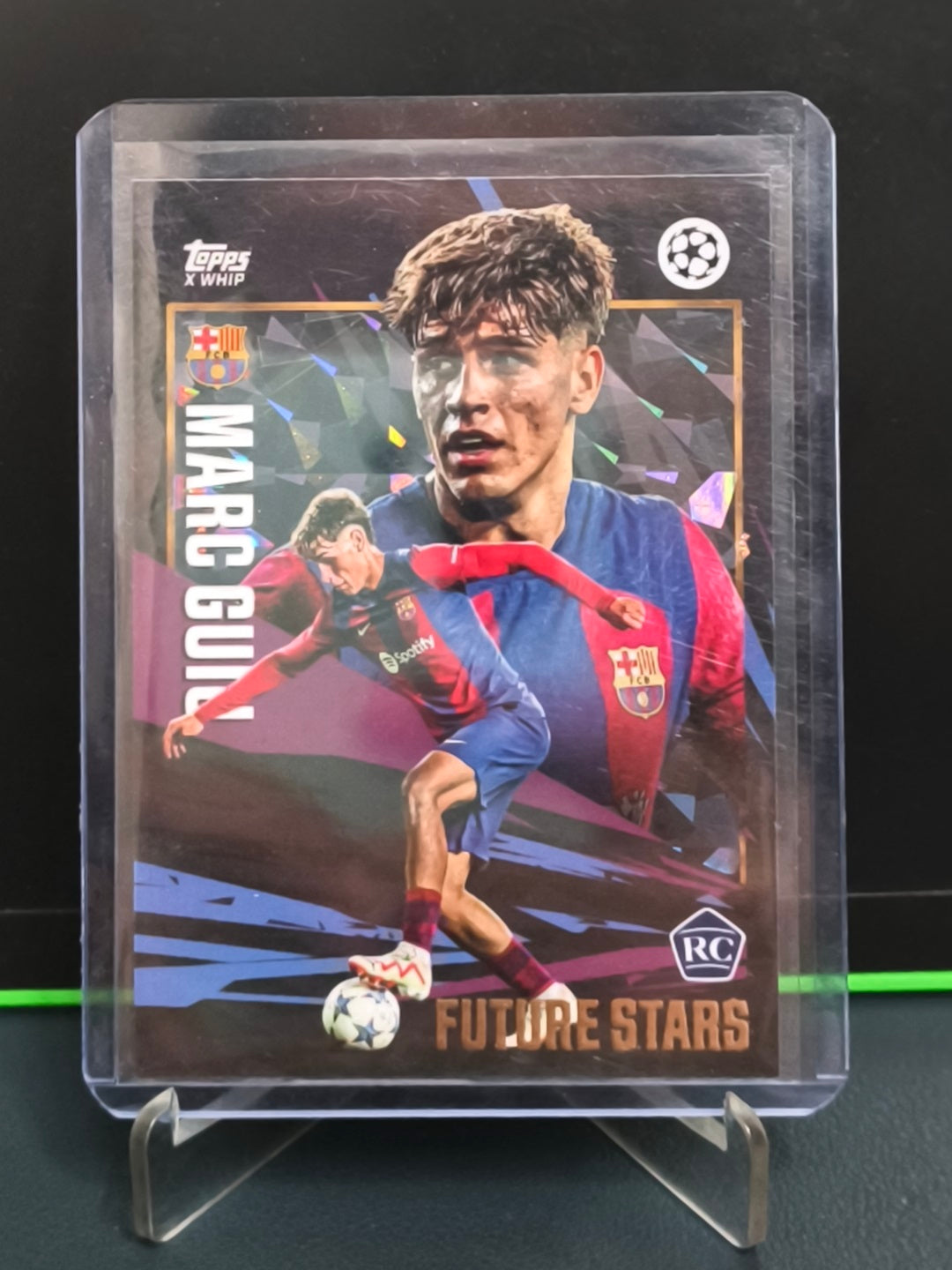 Marc Guiu - Future Stars Card - Topps UCC Gold 23-24