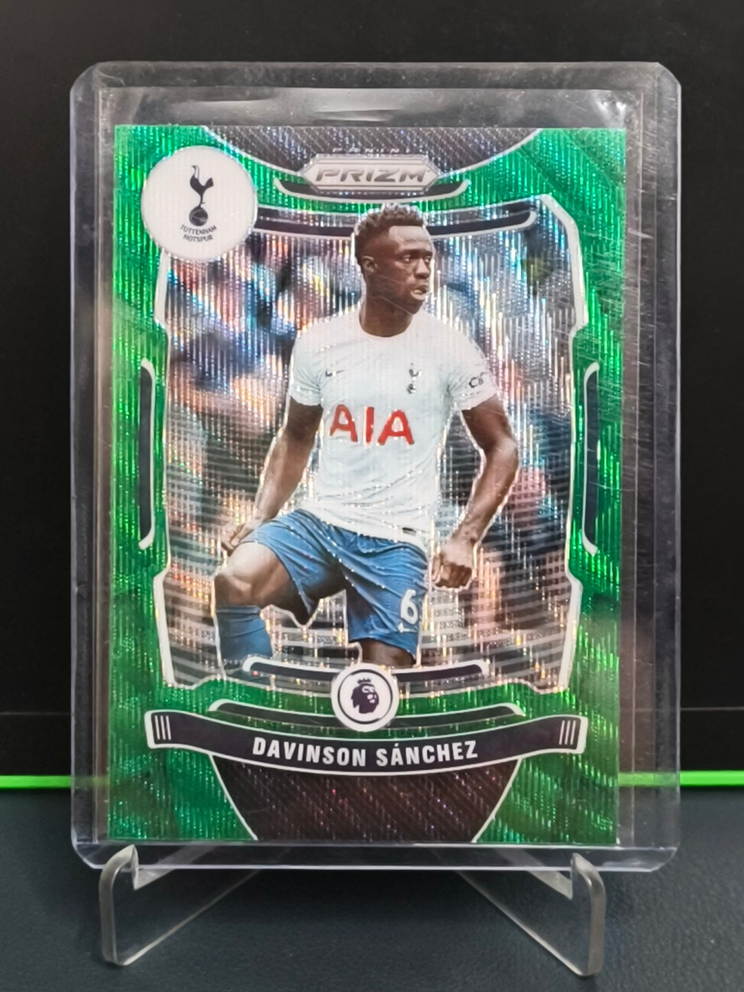 Davinson Sanchez - Green Wave Card - Panini Prizm PL 21-22