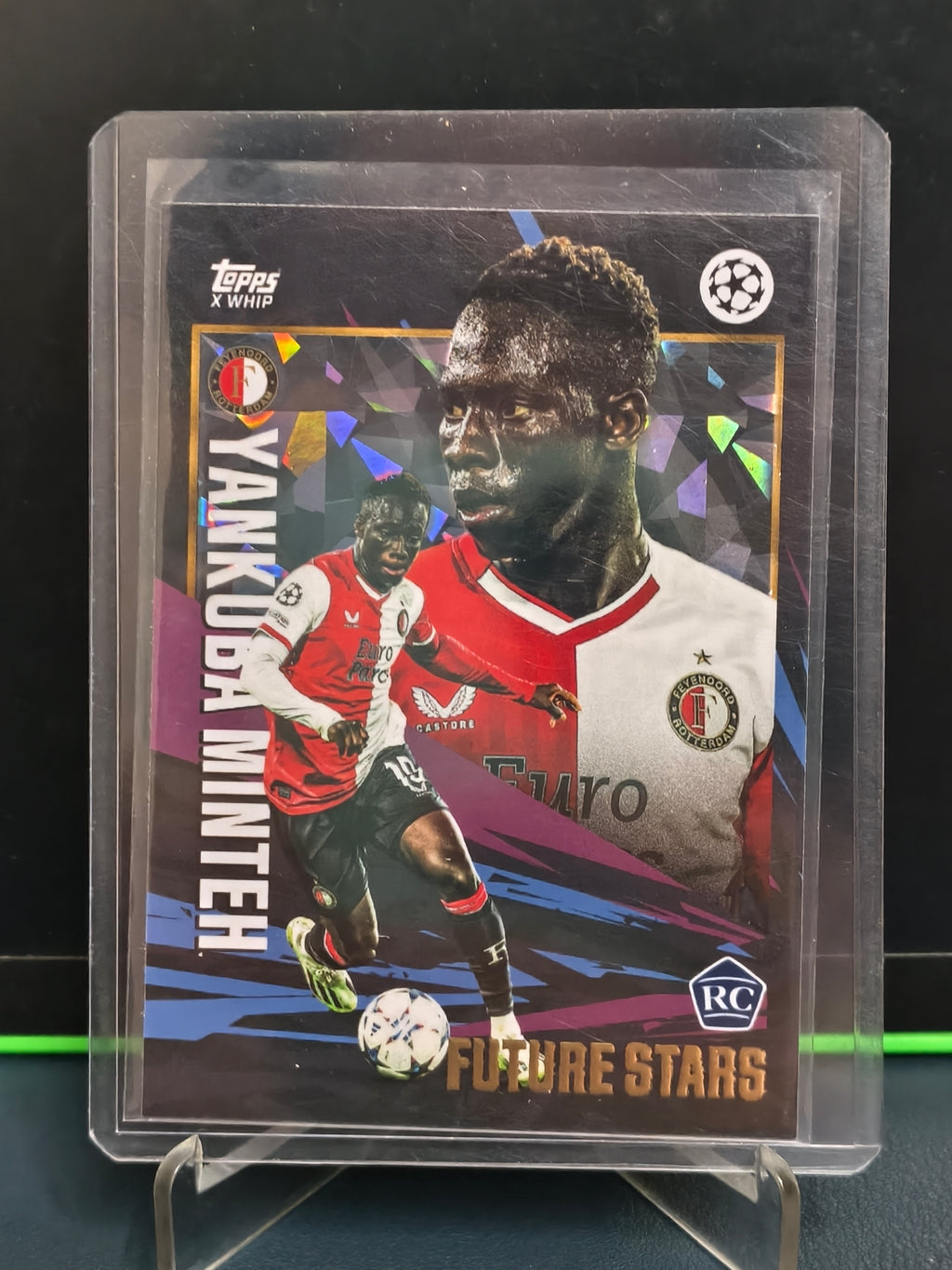 Yankuba Minteh - Future Stars Card - Topps UCC Gold 23-24