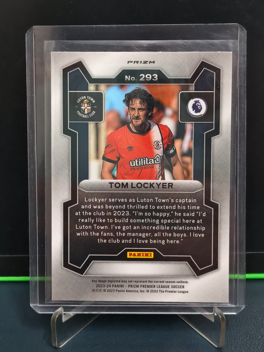 Tom Lockyer - Red White Blue Card - Panini Prizm PL 23-24