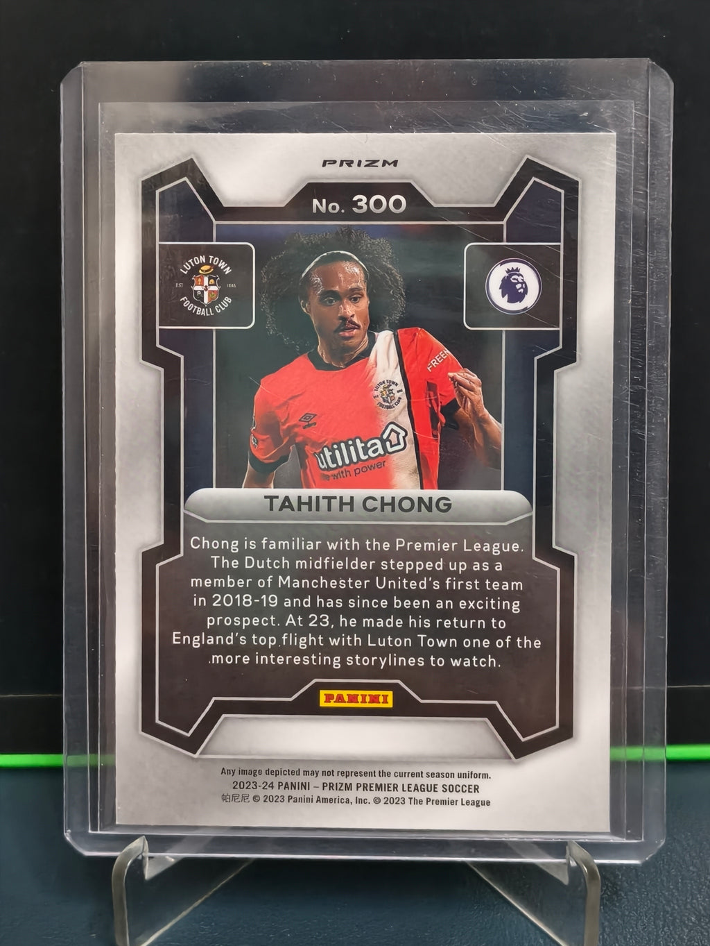 Tahith Chong - Silver Card - Panini Prizm PL 23-24