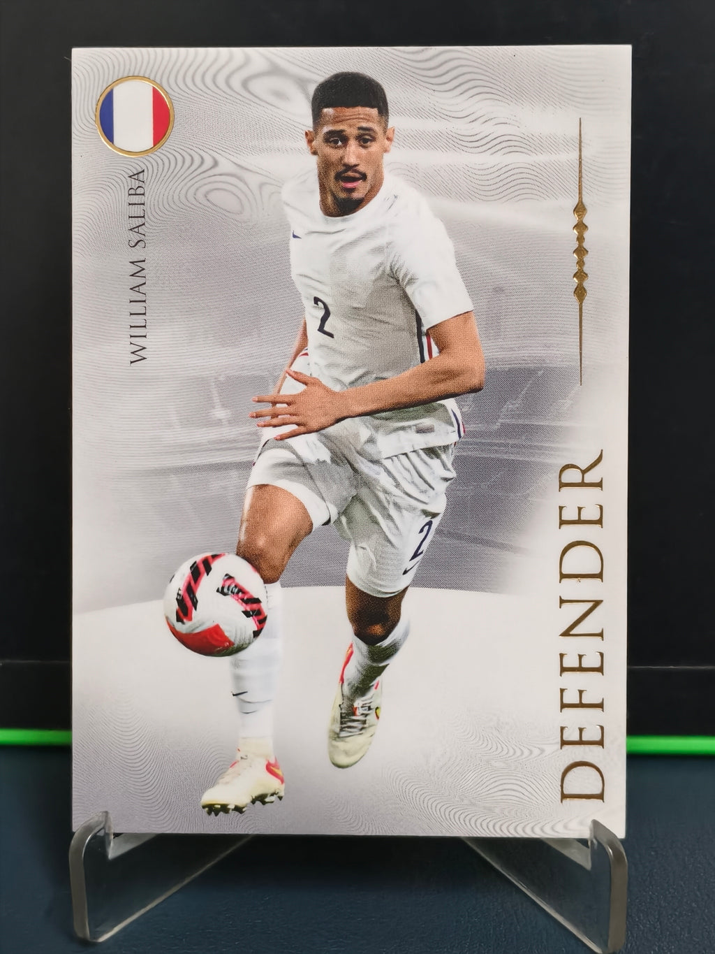 William Saliba - Base Card - Futera Unique 2023