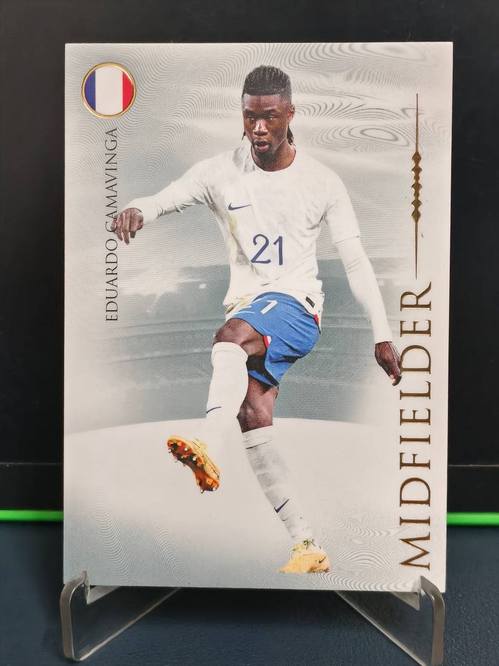 Eduardo Camavinga - Base Card - Futera Unique 2023