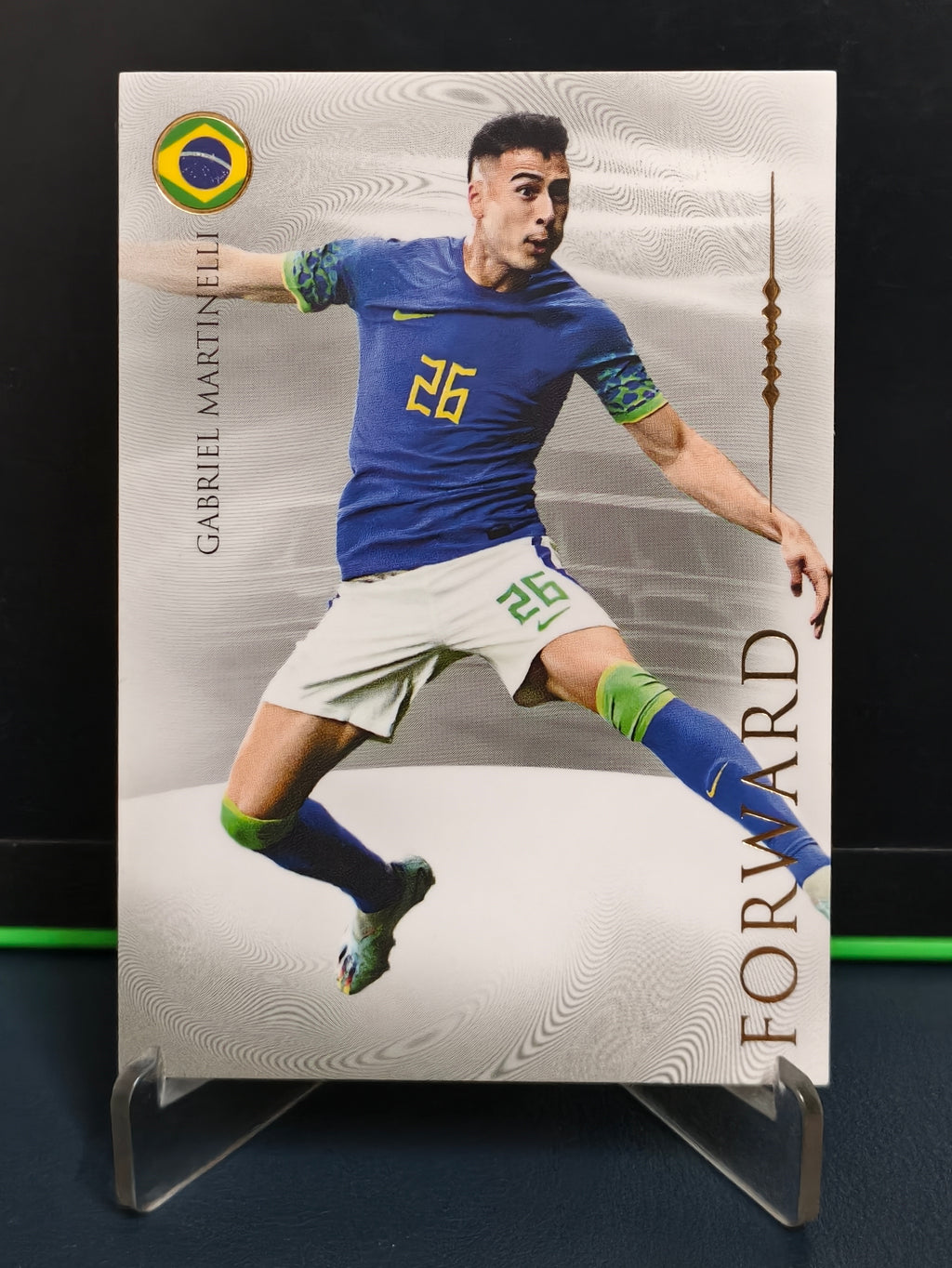 Gabriel Martinelli - Base Card - Futera Unique 2023