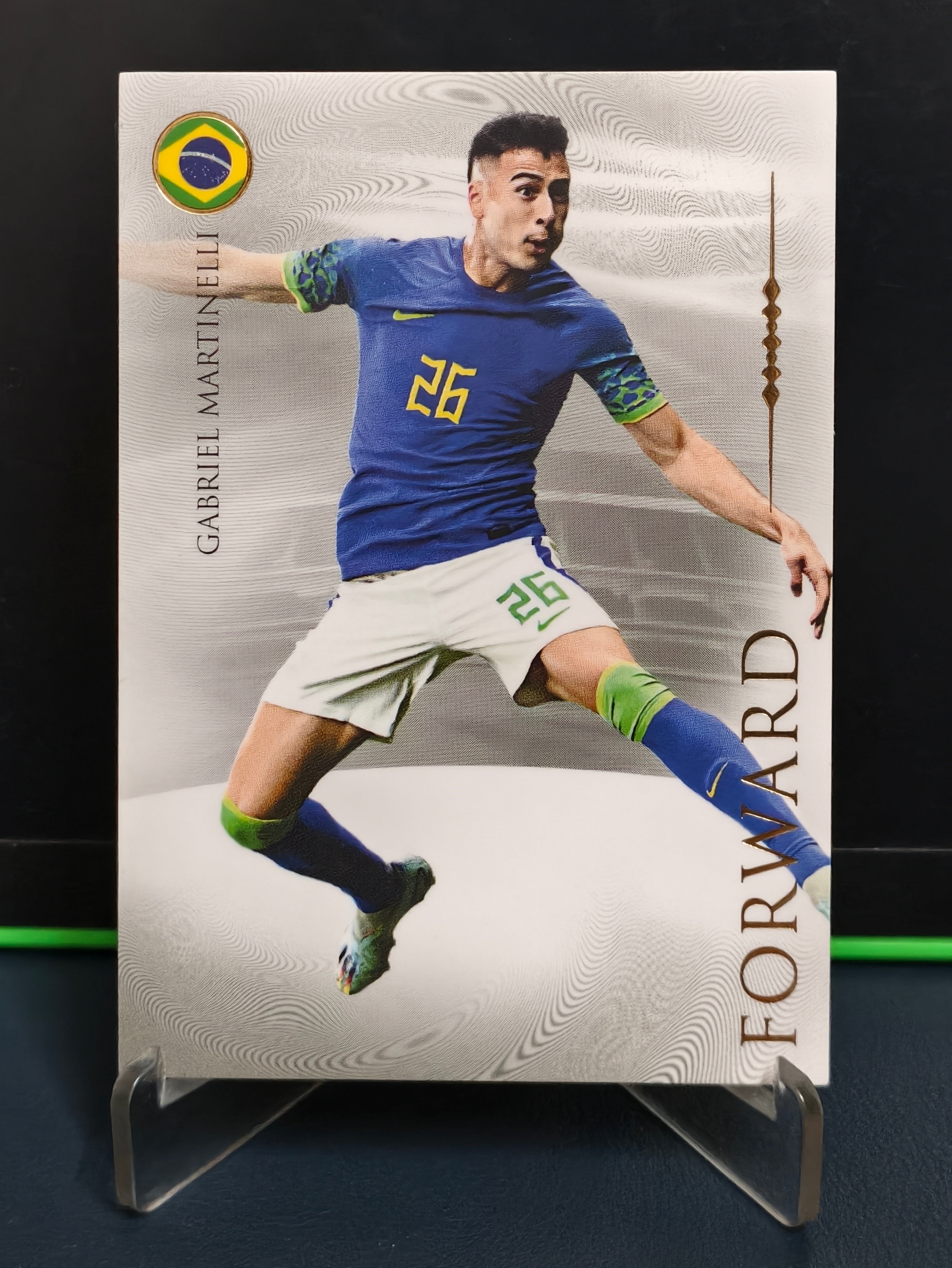 Gabriel Martinelli - Base Card - Futera Unique 2023