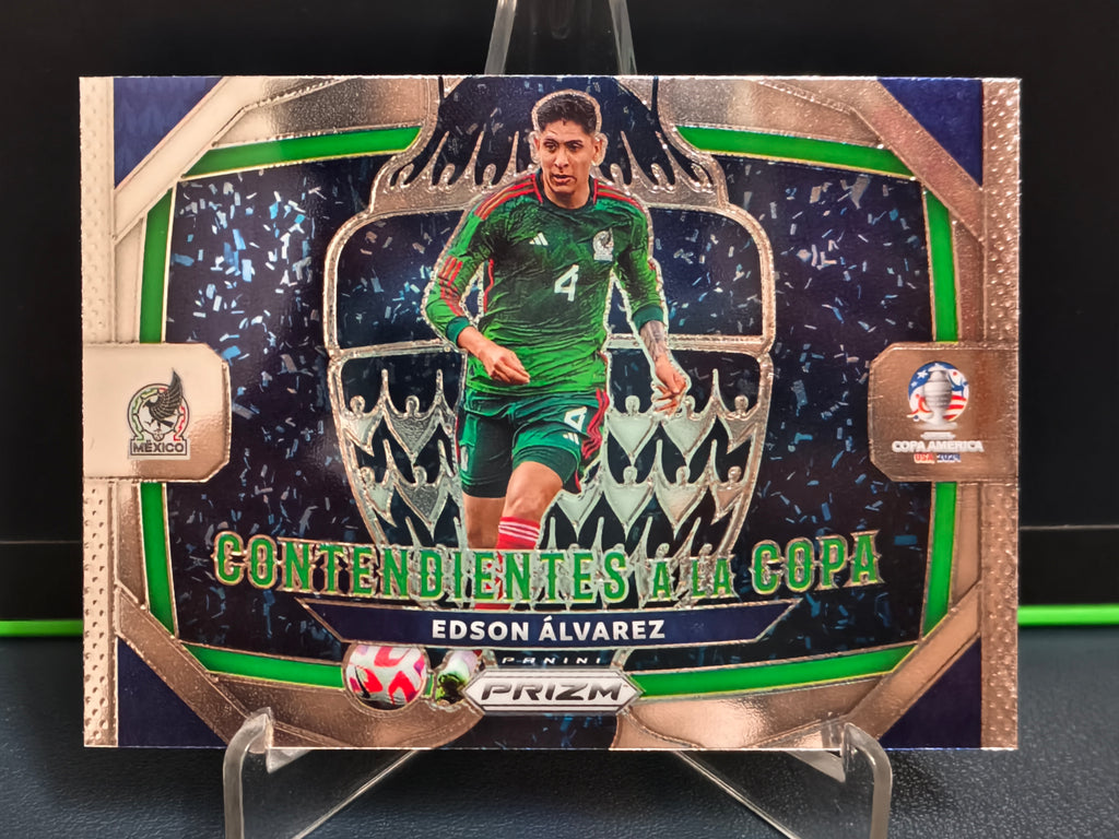 Edson Alvarez - Contendientes A La Copa Card - Panini Prizm Copa America 2024