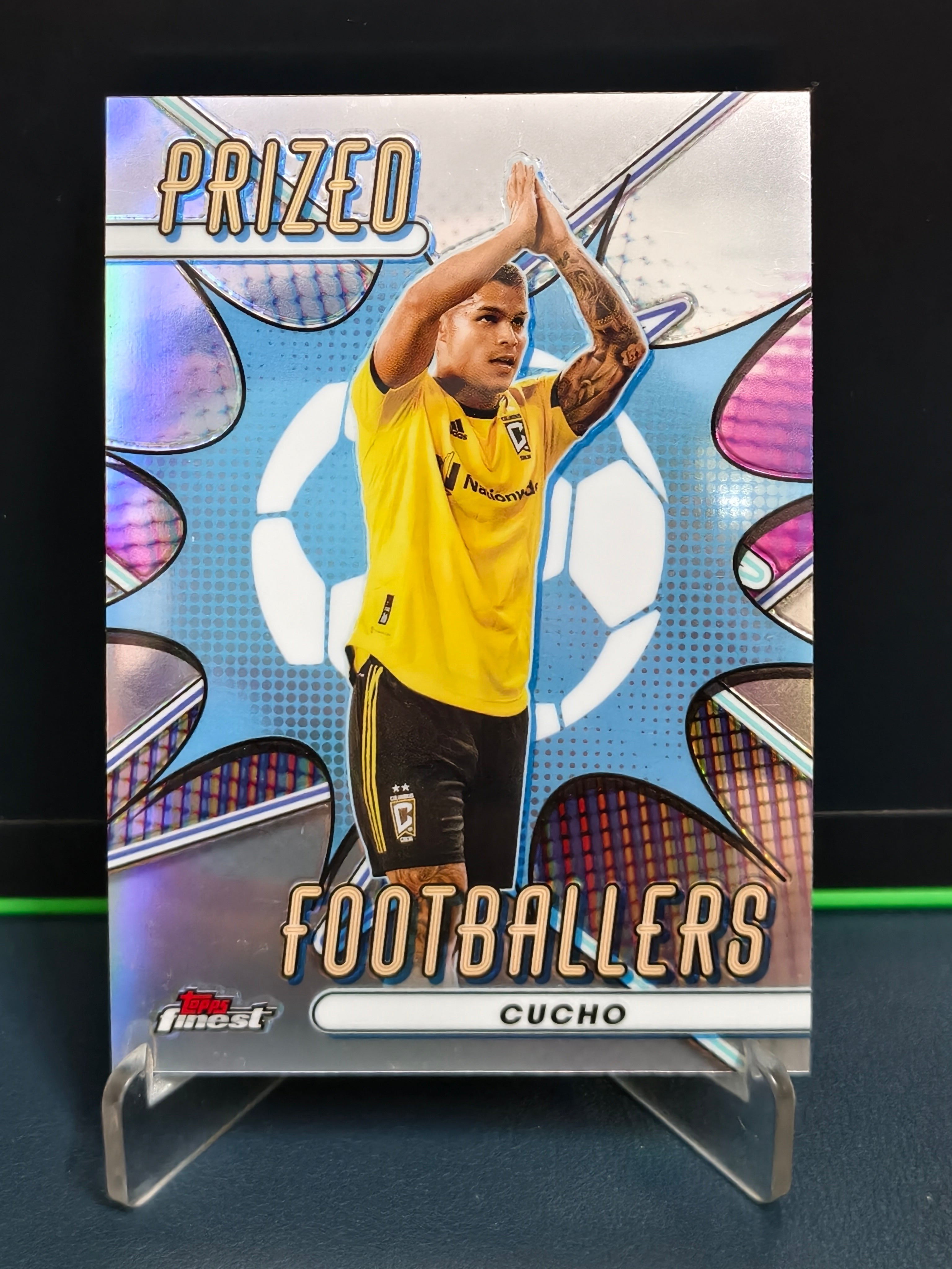 Cucho - Prized Footballers Card - Topps Finest MLS 2023