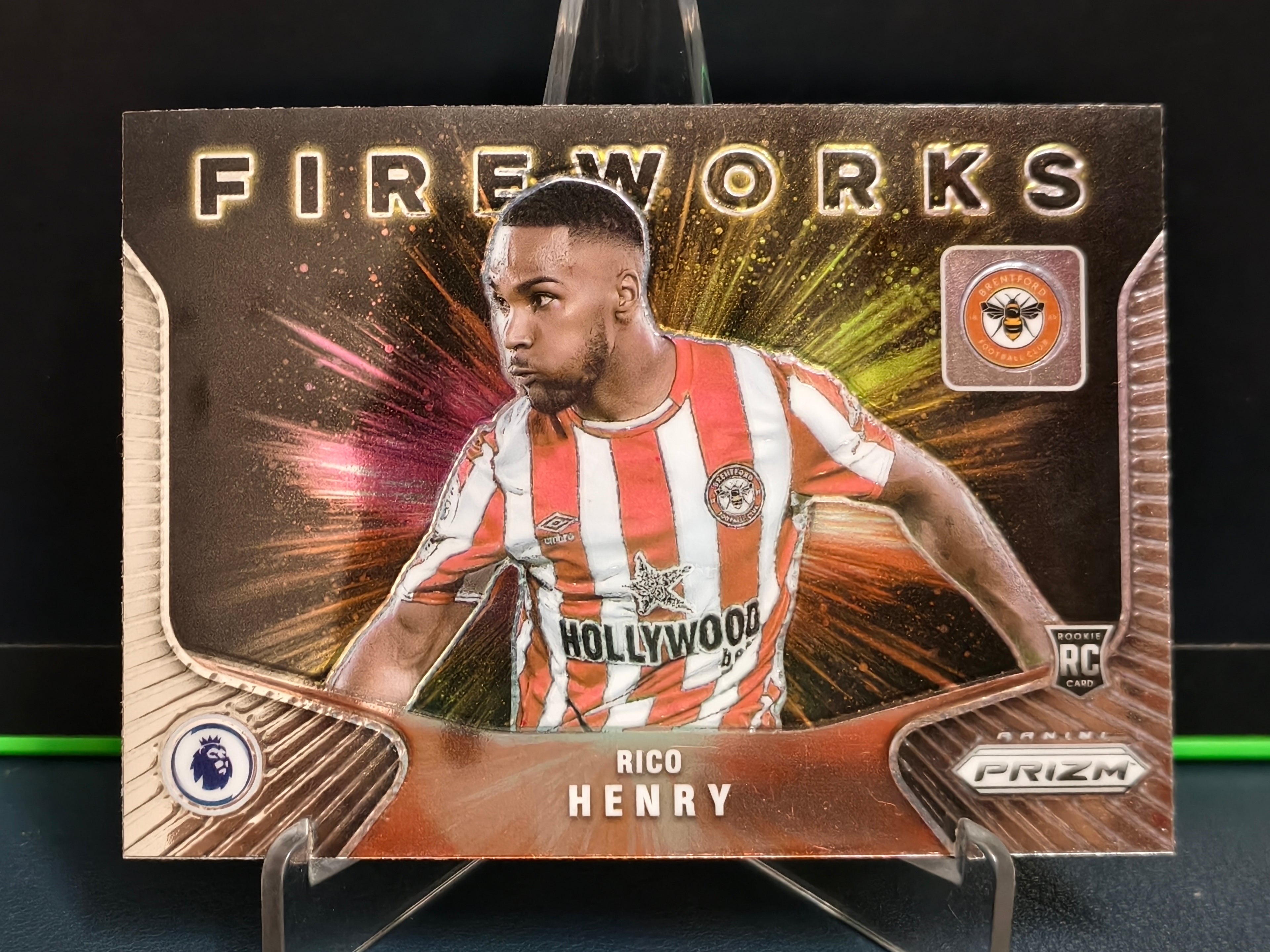 Rico Henry - Fireworks Card - Panini Prizm PL 21-22