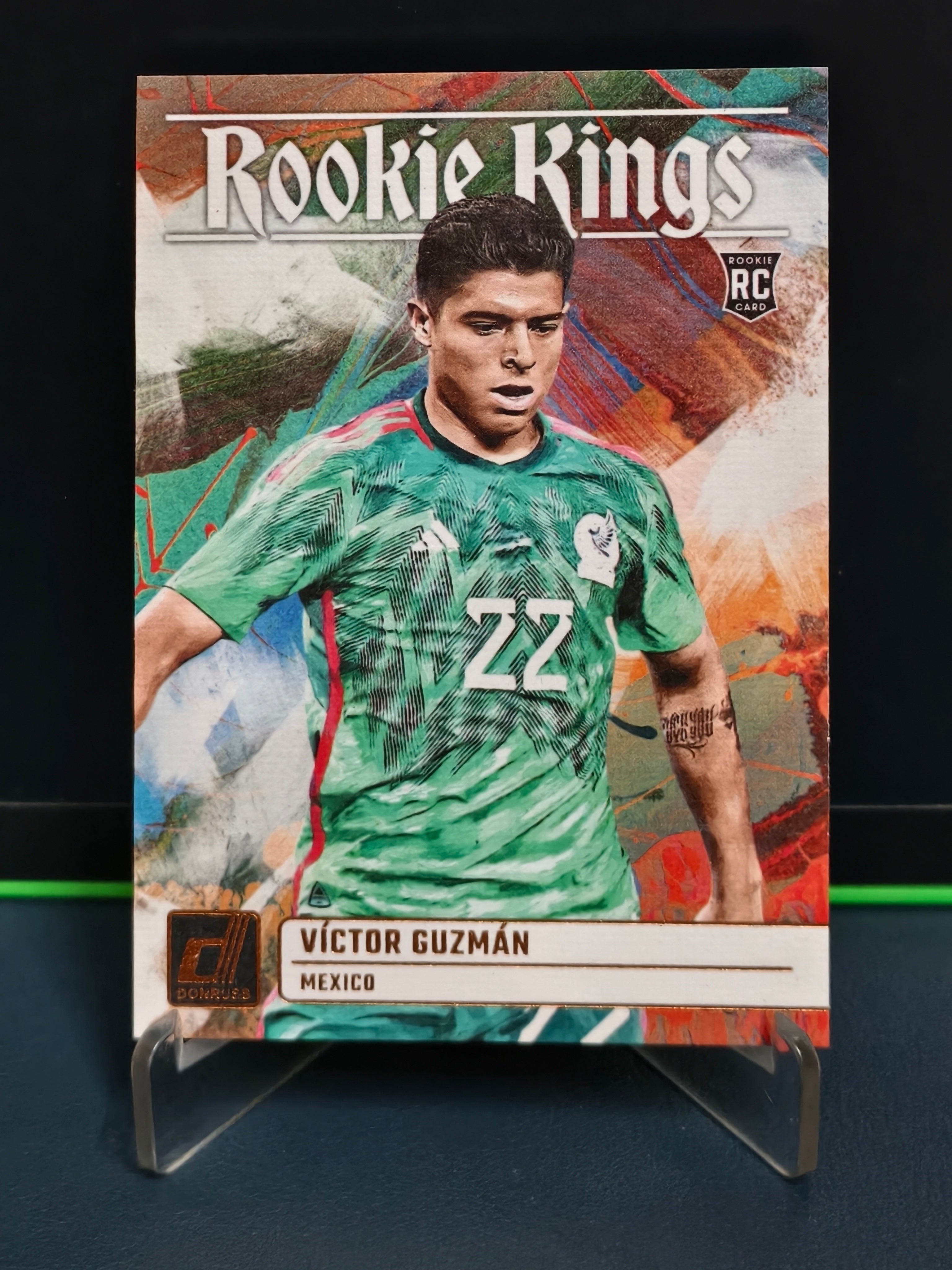 Victor Guzman - Rookie Kings Card - Panini Donruss Soccer 23-24