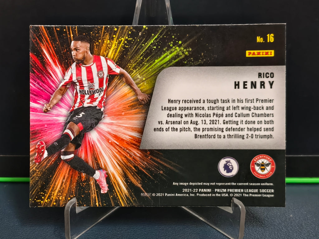 Rico Henry - Fireworks Card - Panini Prizm PL 21-22
