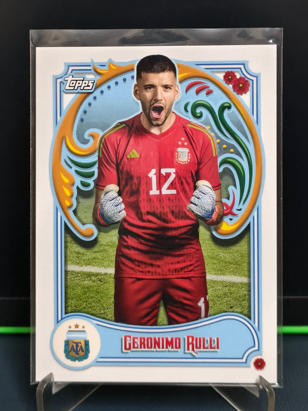 Gerónimo Rulli - Base Card - Topps Argentina Fileteado 2023