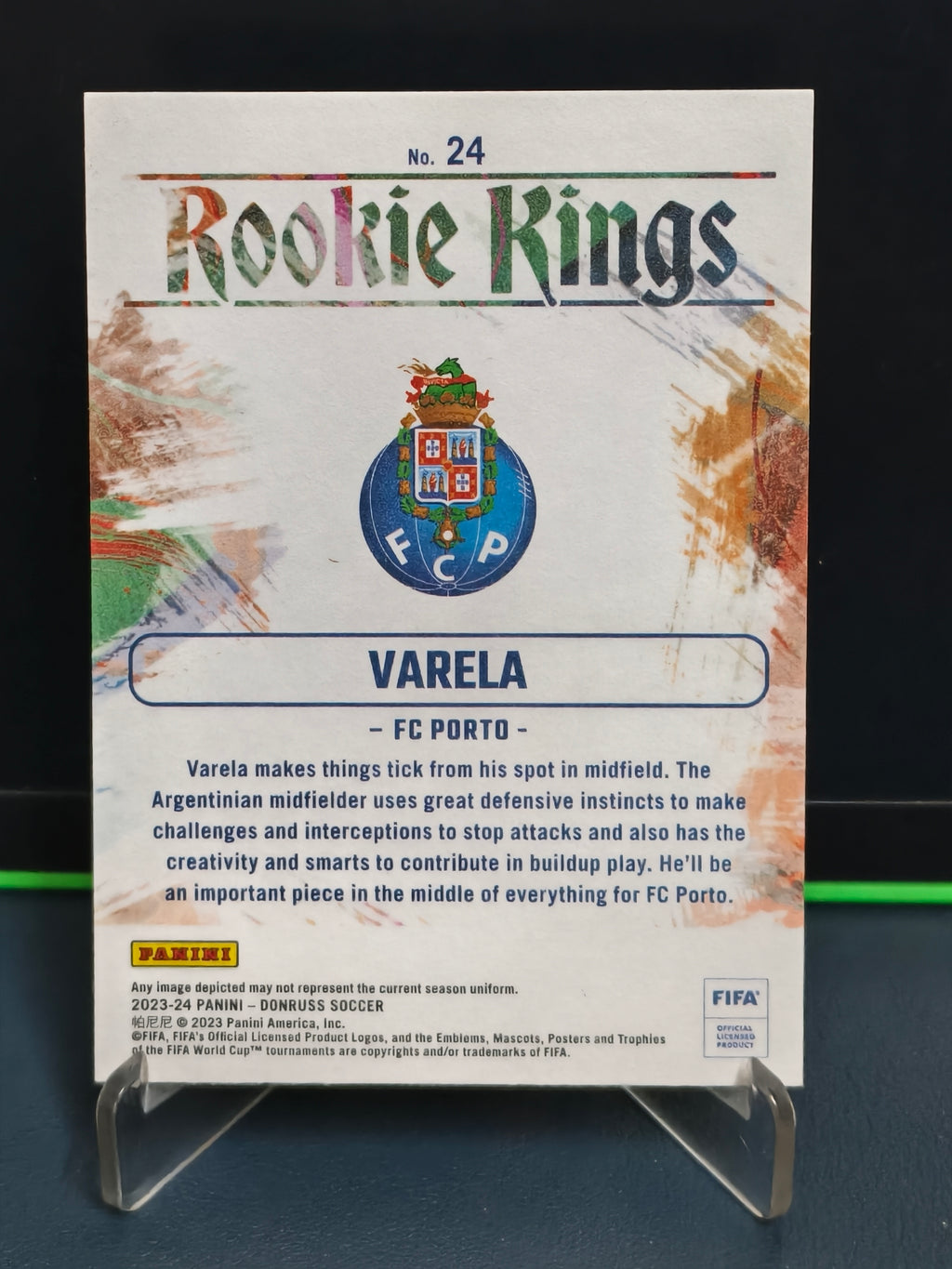 Varela - Rookie Kings Card - Panini Donruss Soccer 23-24