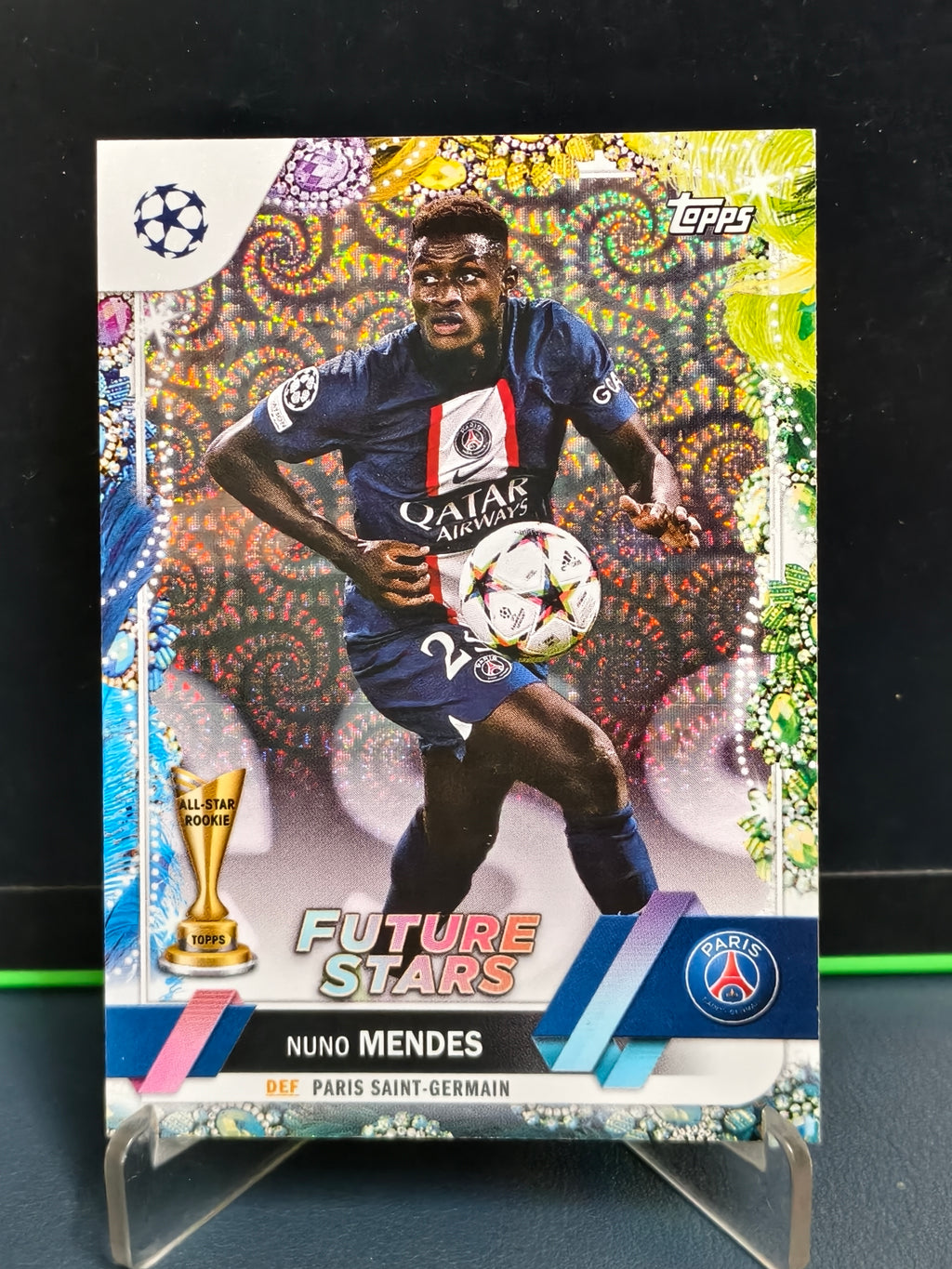 Nuno Mendes - Future Stars Card - Topps Carnaval UCC 22-23