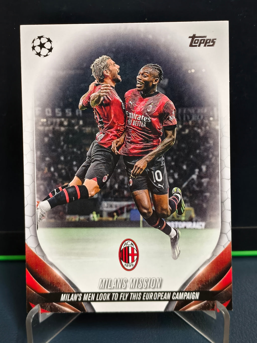 Milans Mission - Base Card - Topps UCC 23-24