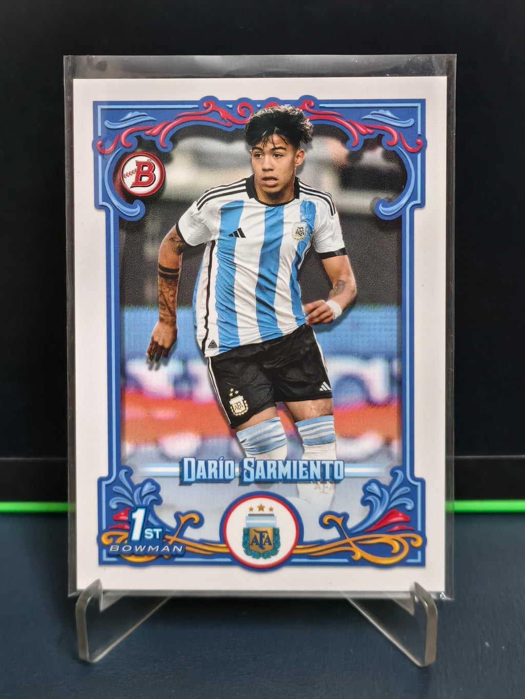 Dario Sarmiento - Base Card - Topps Argentina Fileteado 2023