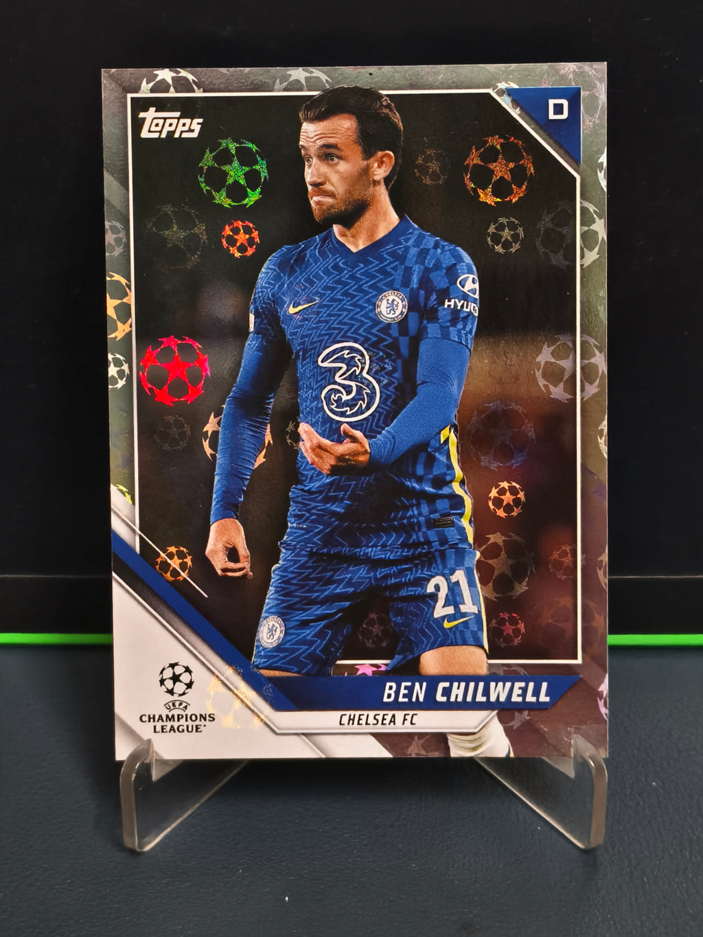 Ben Chilwell - Starball Foil Card - Topps UCL 21-22