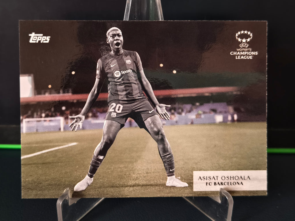 Asisat Oshoala - Base Card - Topps Simplicidad 23-24