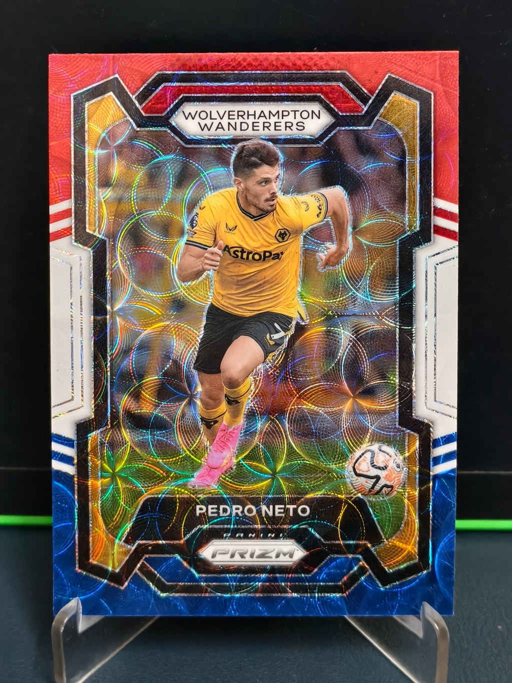 Pedro Neto - Red White Blue Card - Panini Prizm PL 23-24