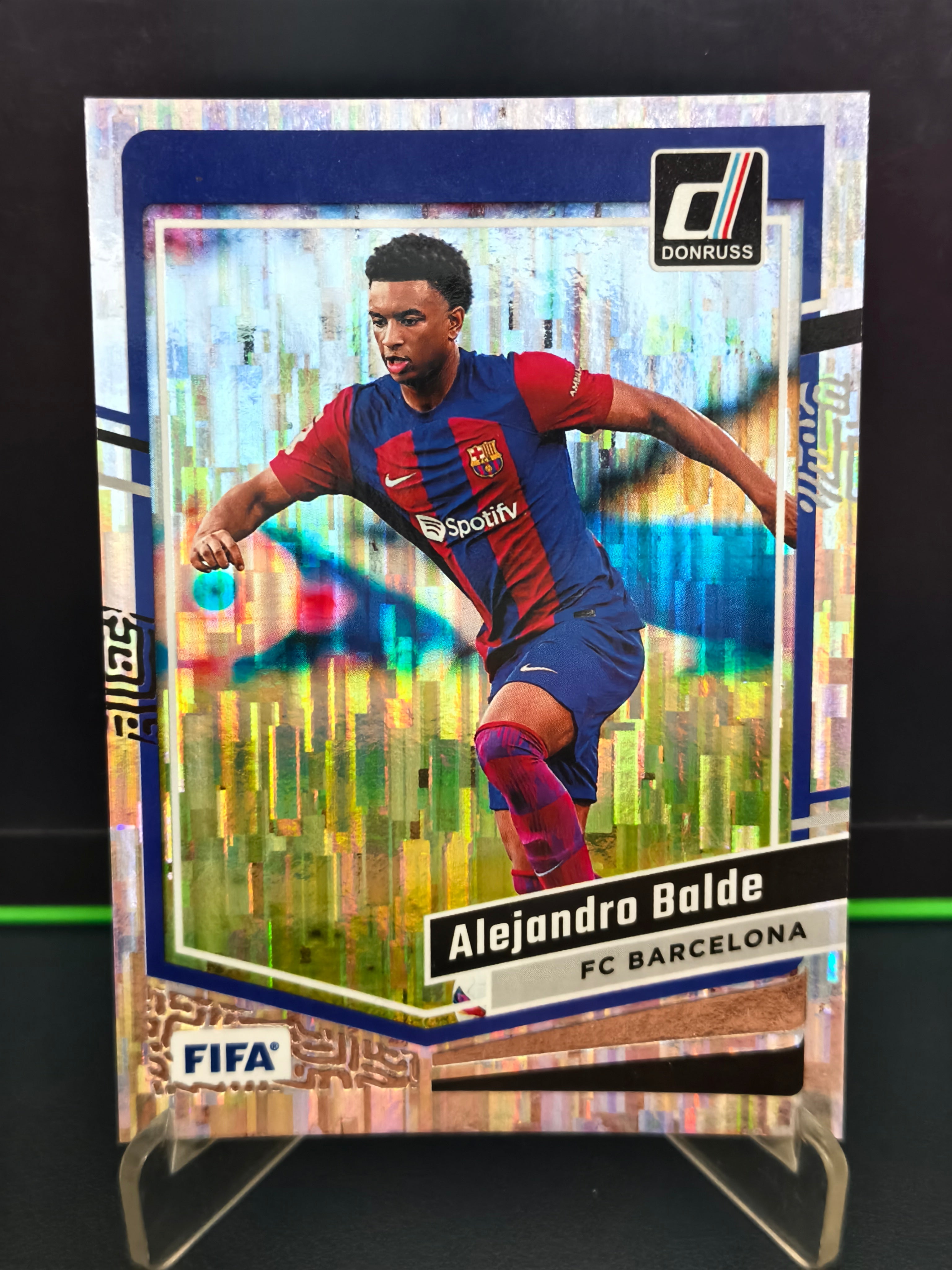 Alejandro Balde - Silver Base Card - Panini Donruss Soccer 23-24